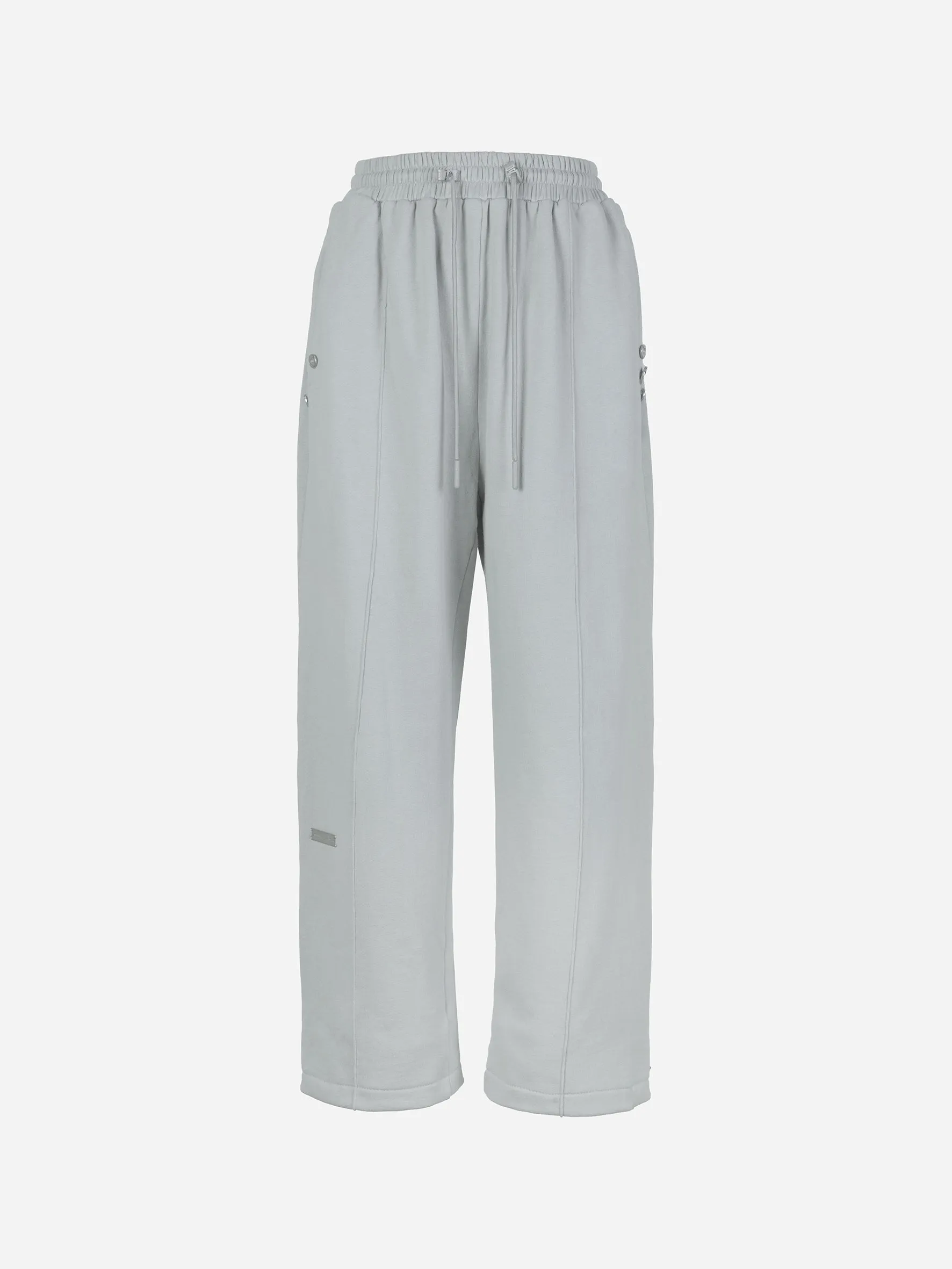 004 - Raw Edge Wide Leg Sweat Pants