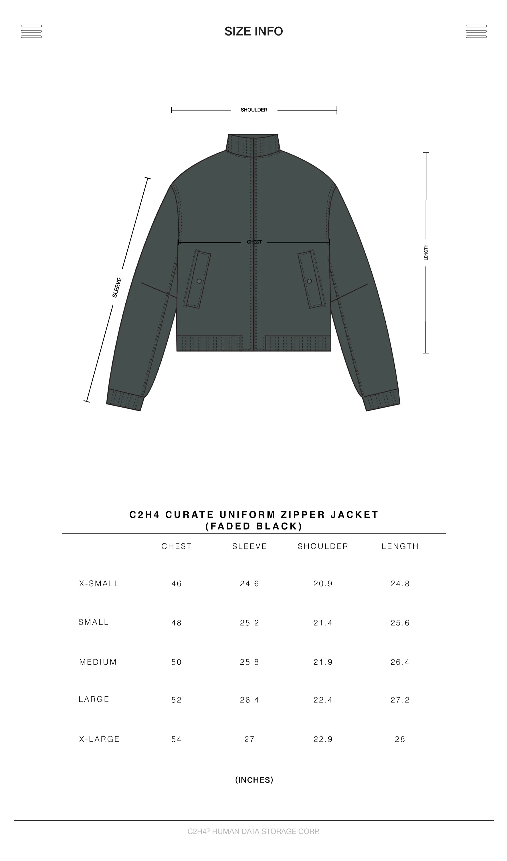 007 - Curate Uniform Zipper Jacket