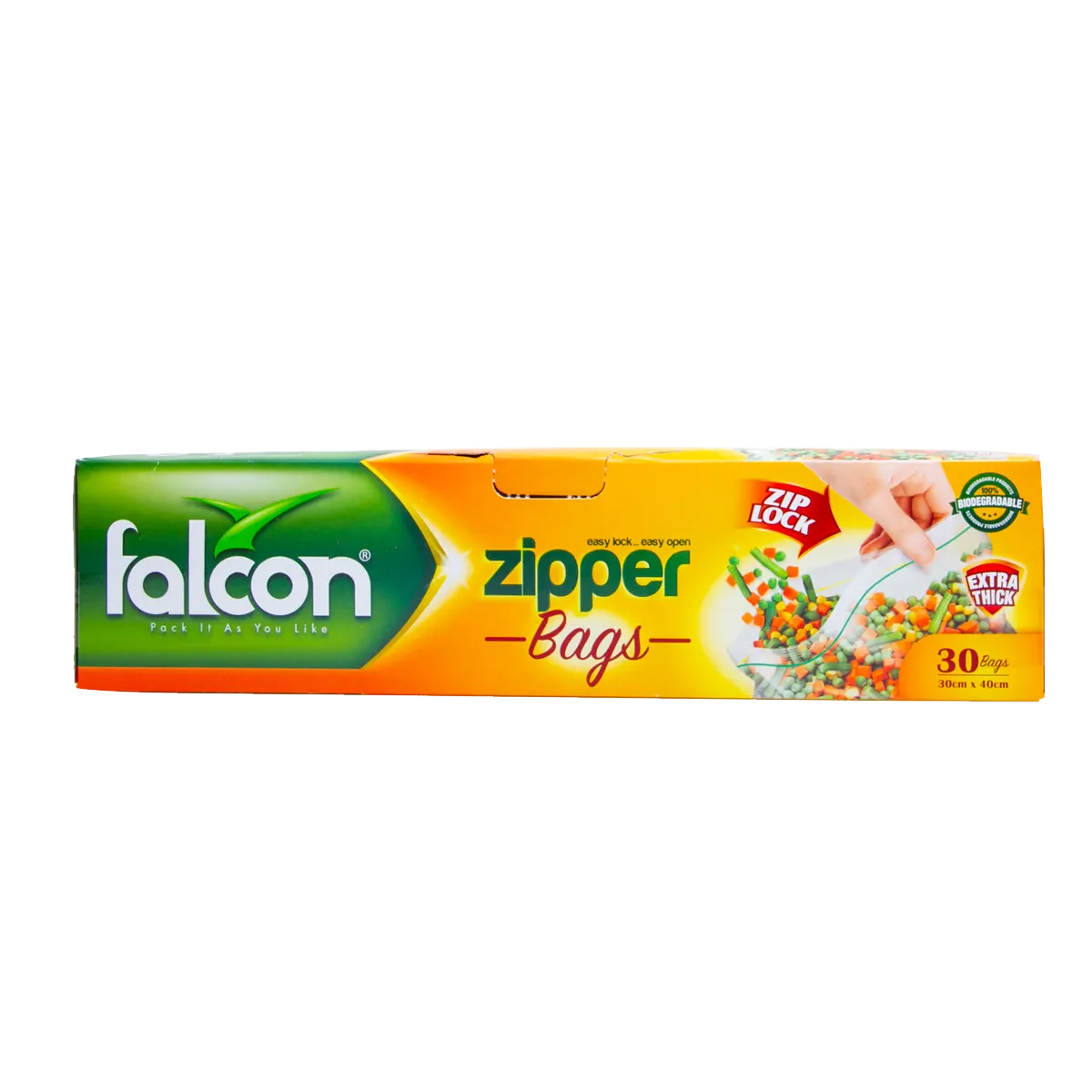 100607 - Falcon Freezer Zipper Bag 40X30 Cm (Mplzb003)