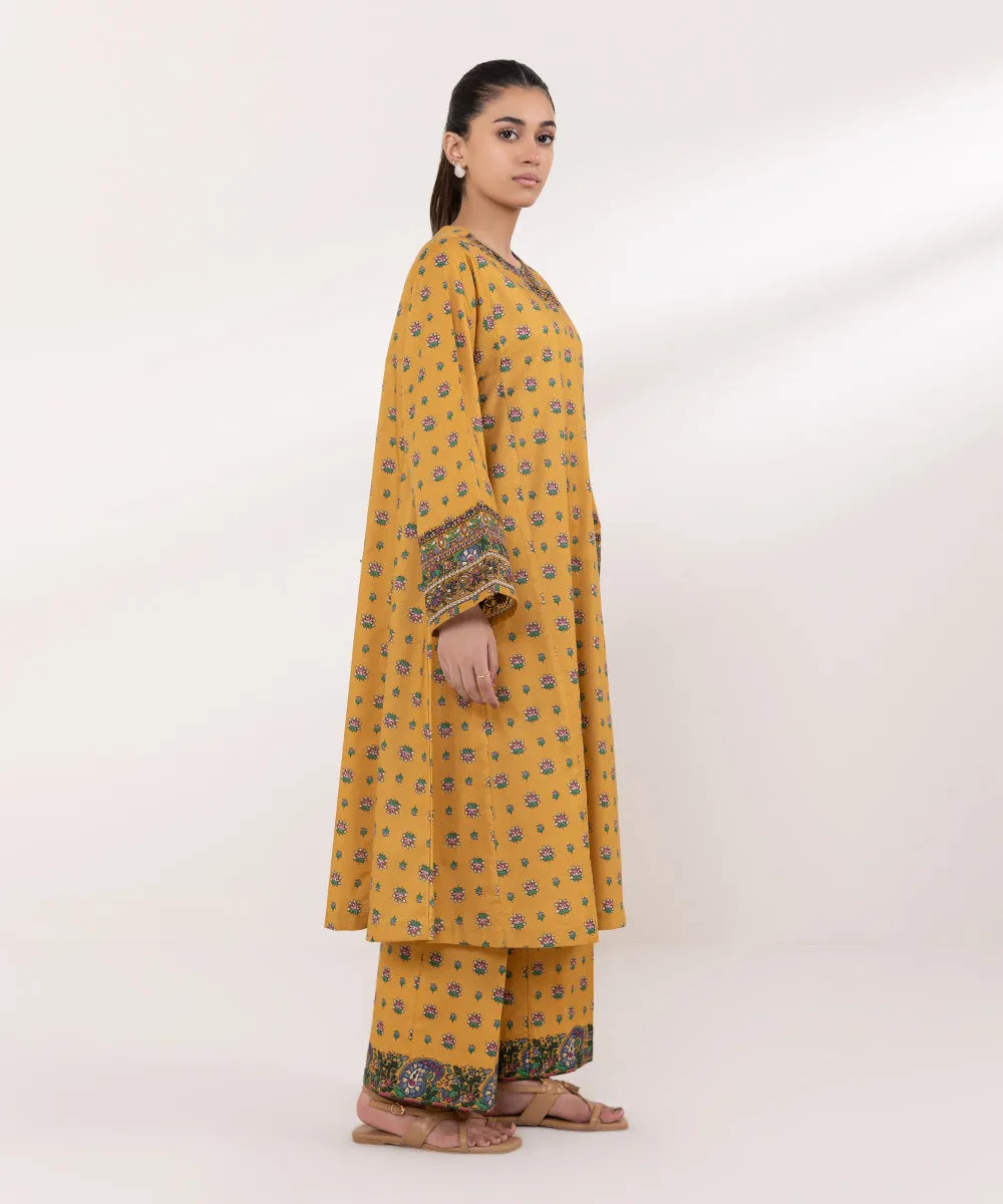 2 Piece - Embroidered Lawn Suit