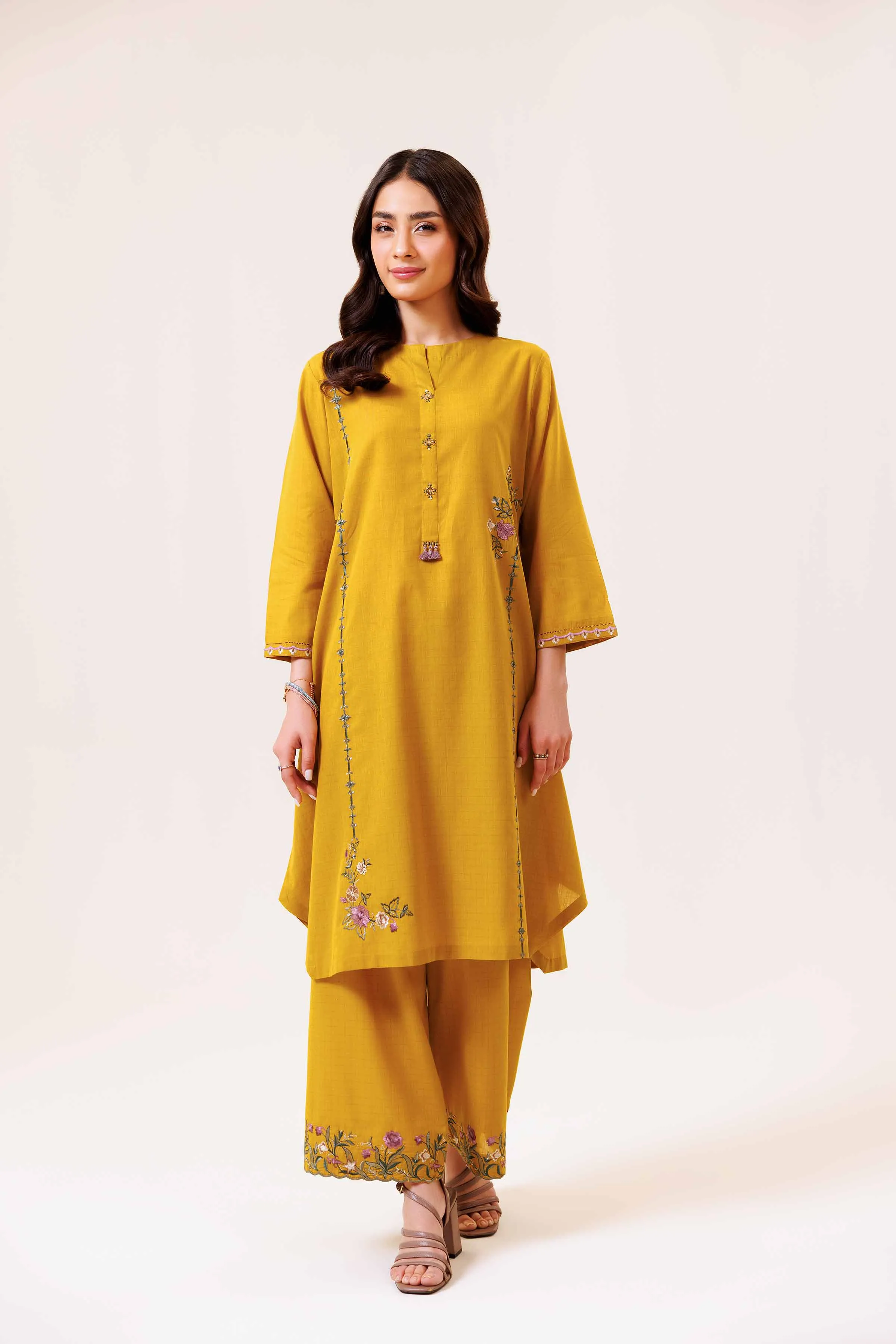 2 Piece - Embroidered Suit - KFE24-104