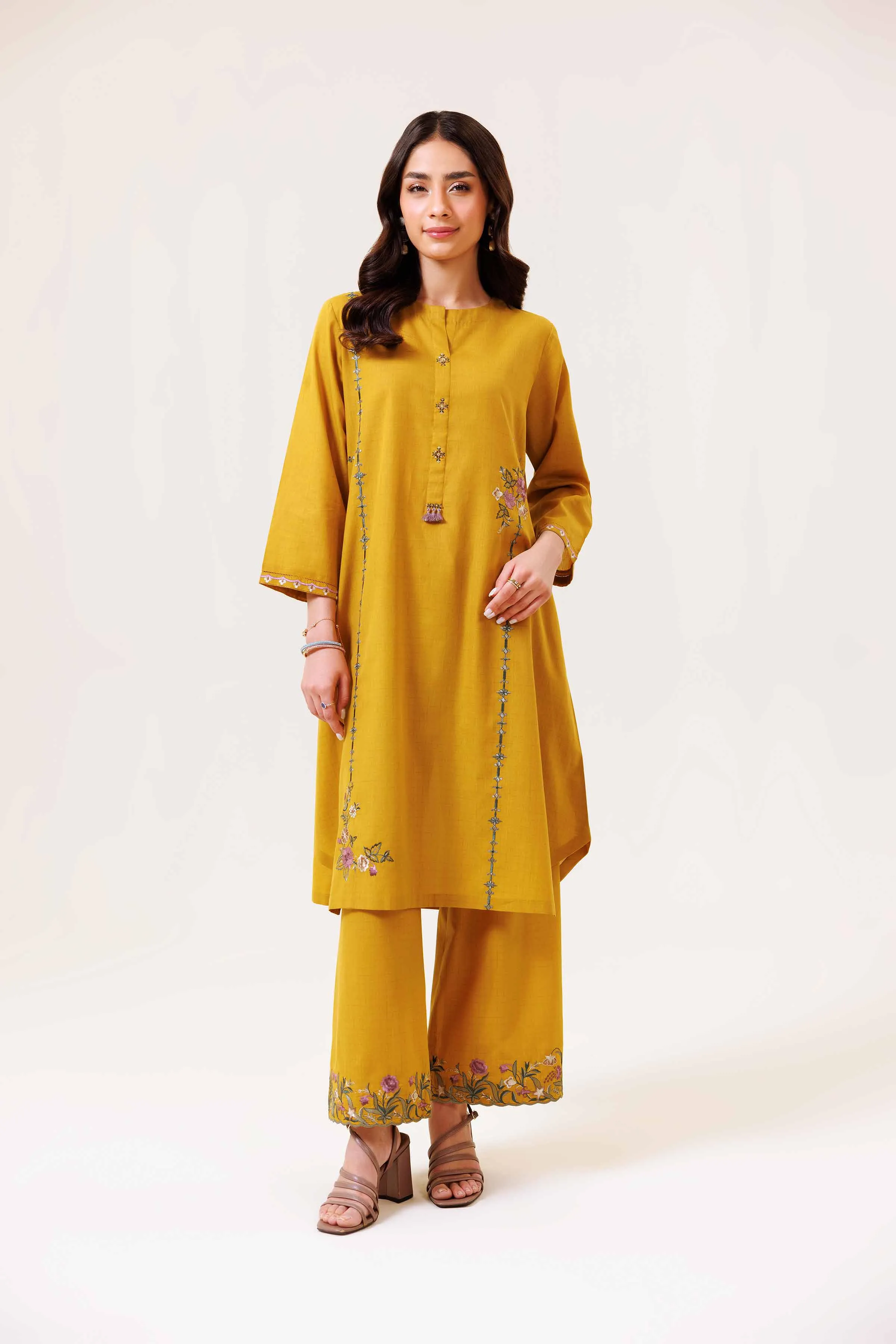 2 Piece - Embroidered Suit - KFE24-104