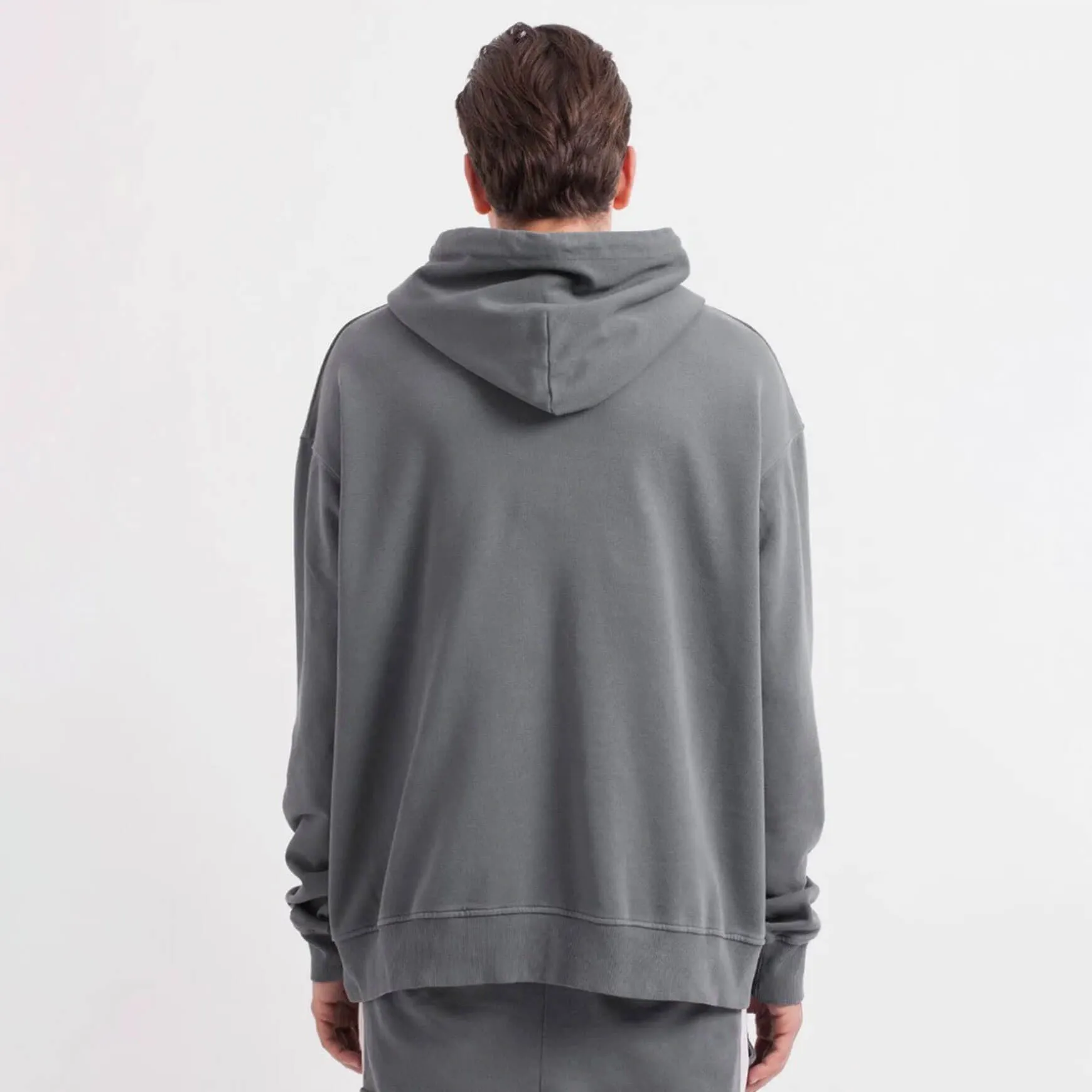 410GSM Hooded Sweatshirt Grey Wash