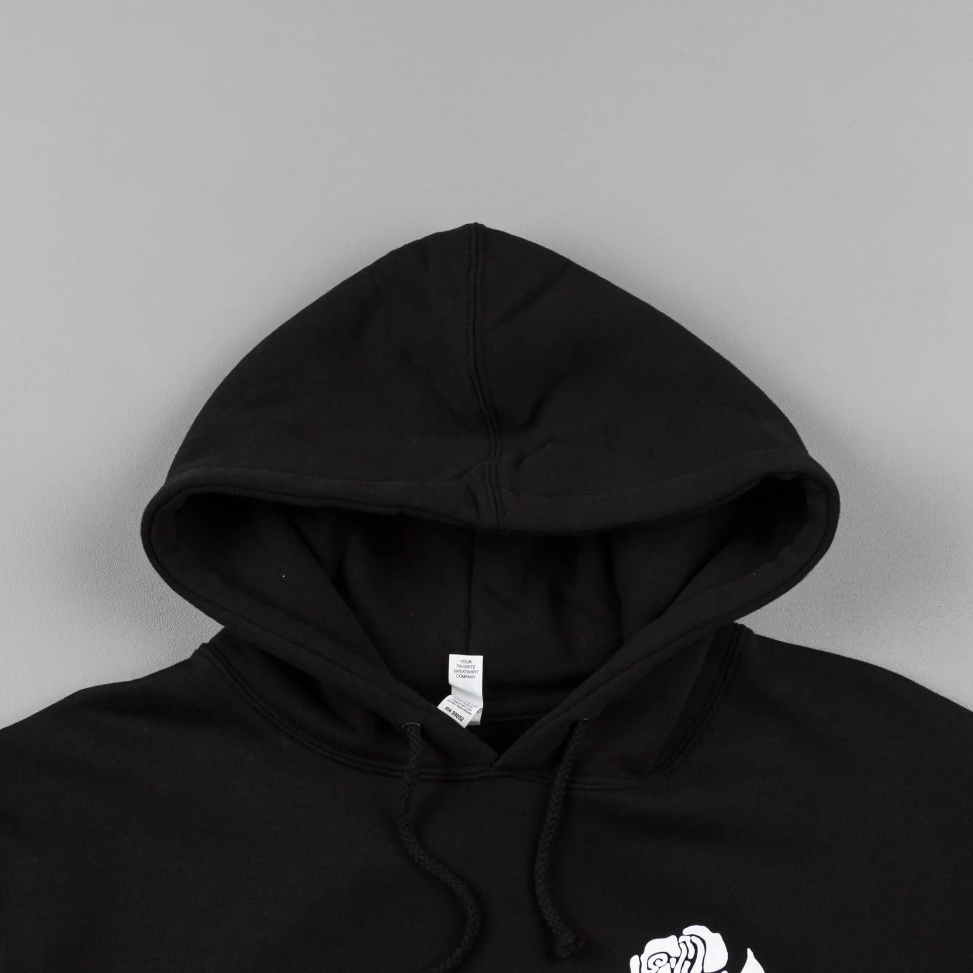 5Boro Rose Hooded Sweatshirt - Black