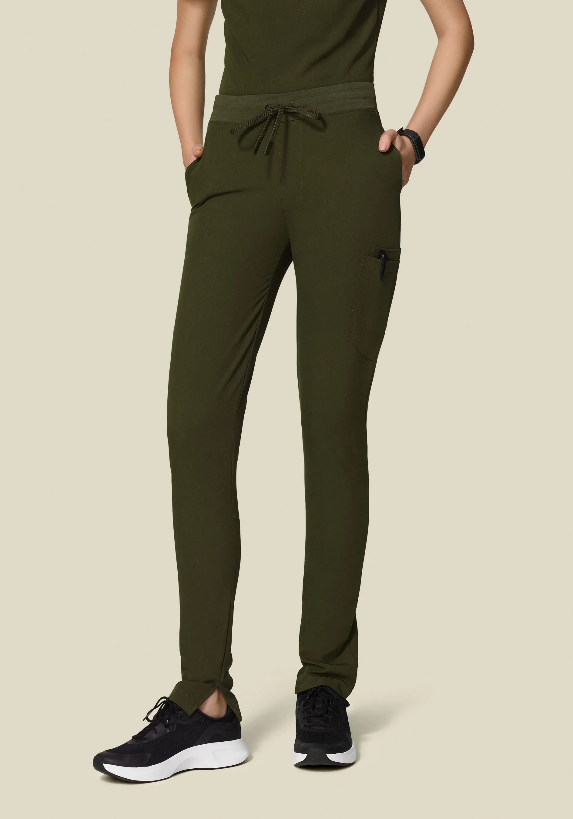 6 Pocket Slim Pants Olive