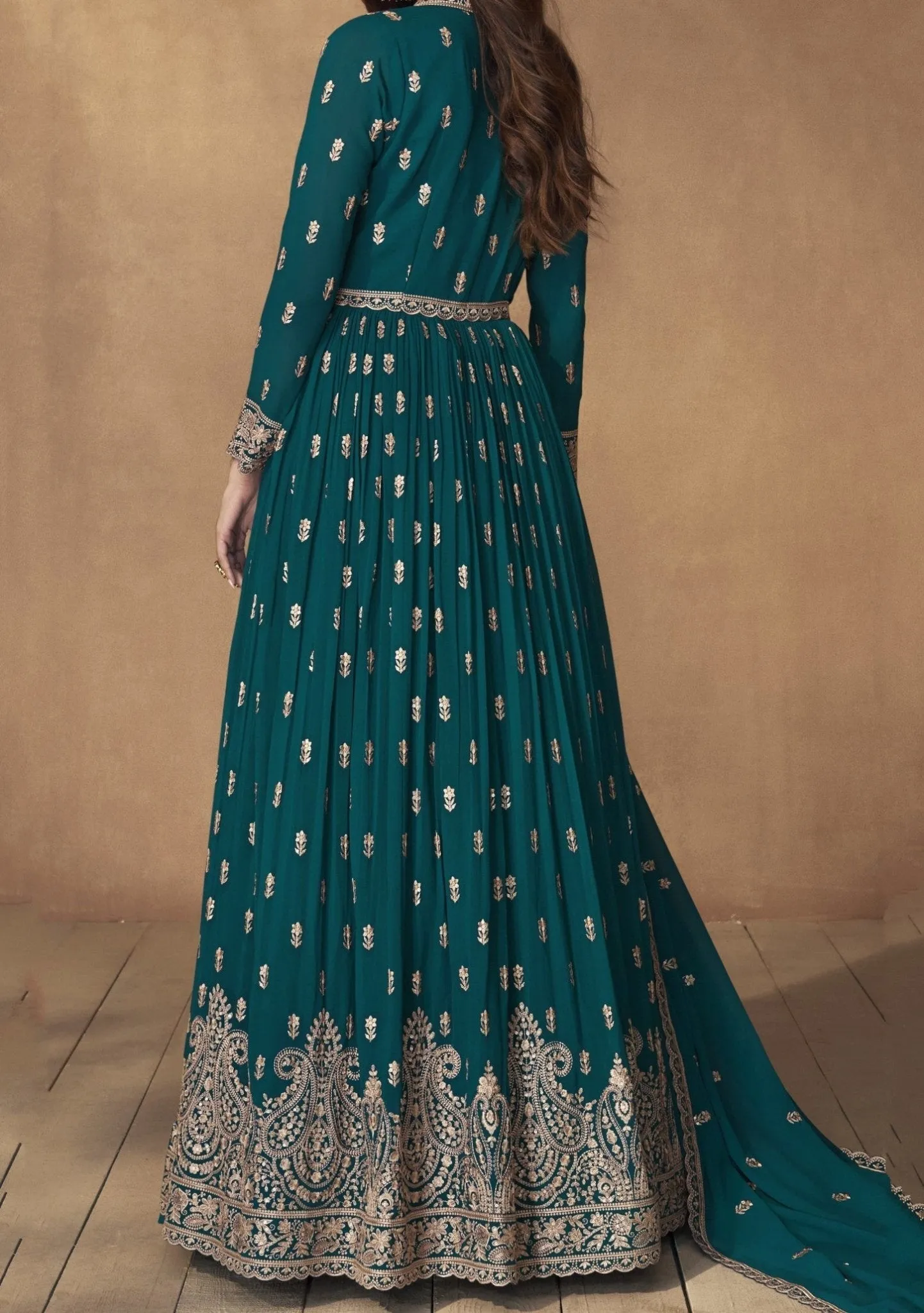 Aashirwad Madhubala Party Wear Anarkali Suit