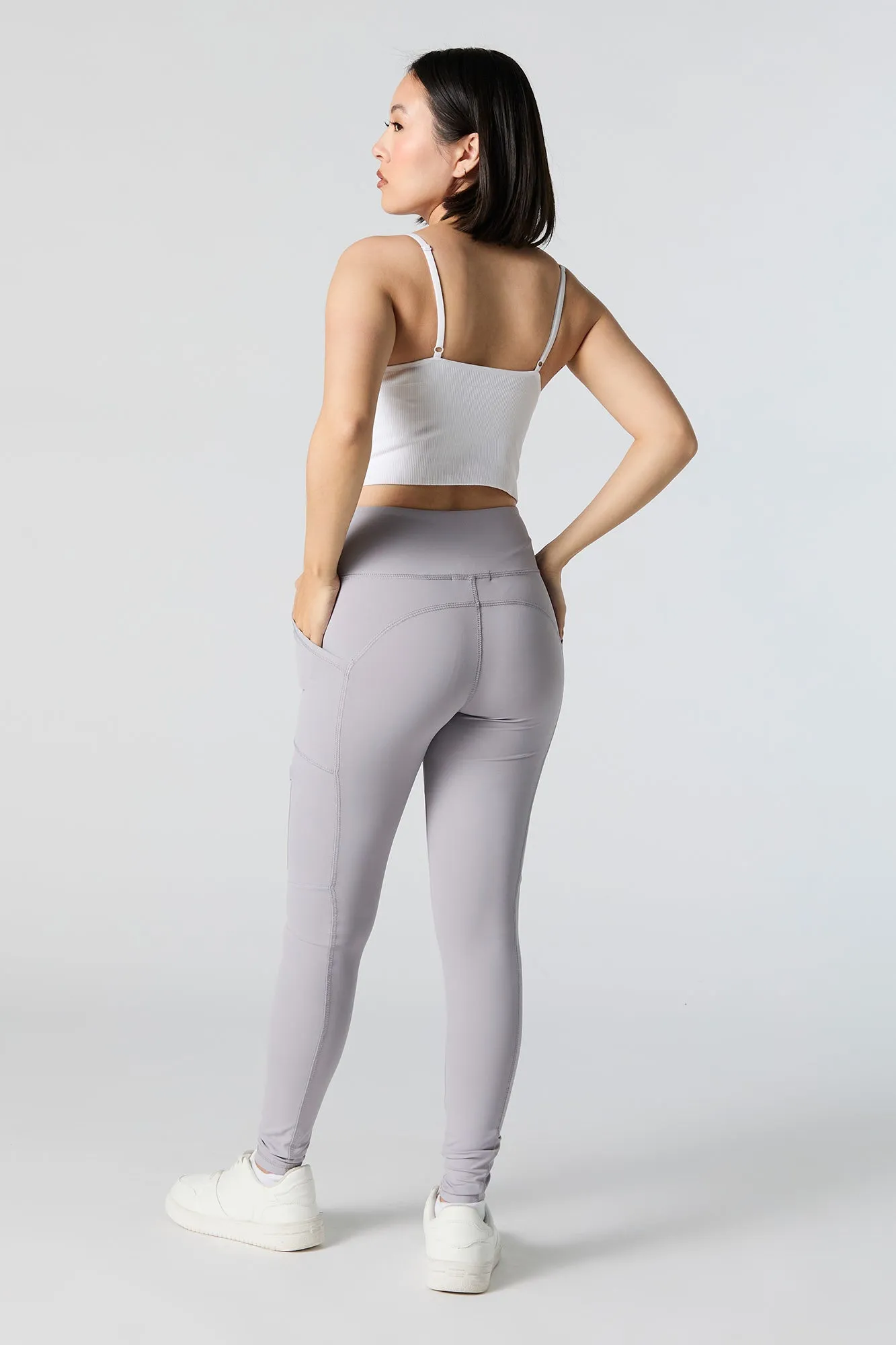 Active Zipper Multi Pocket Legging