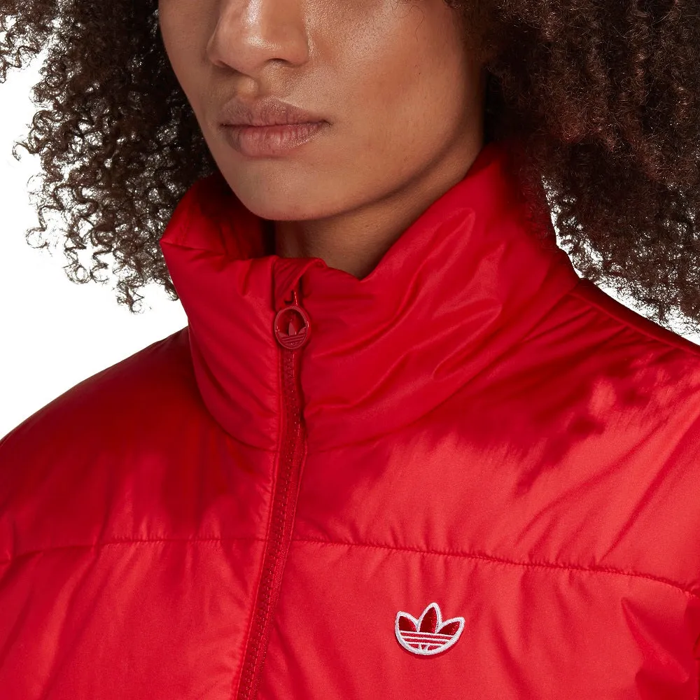 adidas Short Puffer Jacket Scarlet