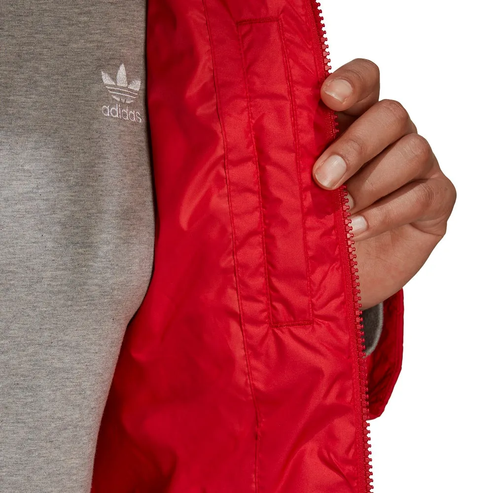 adidas Short Puffer Jacket Scarlet