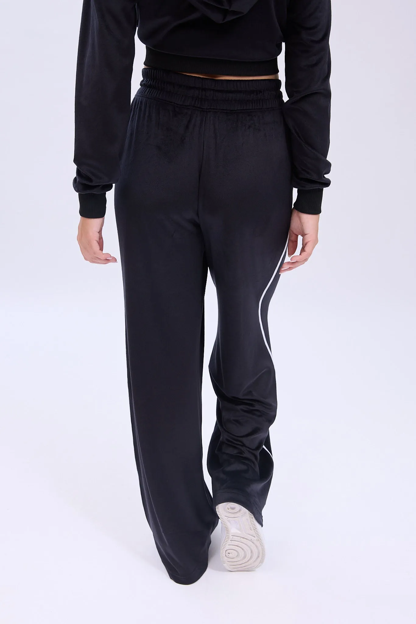 AERO Velour Wide Leg Sweatpants