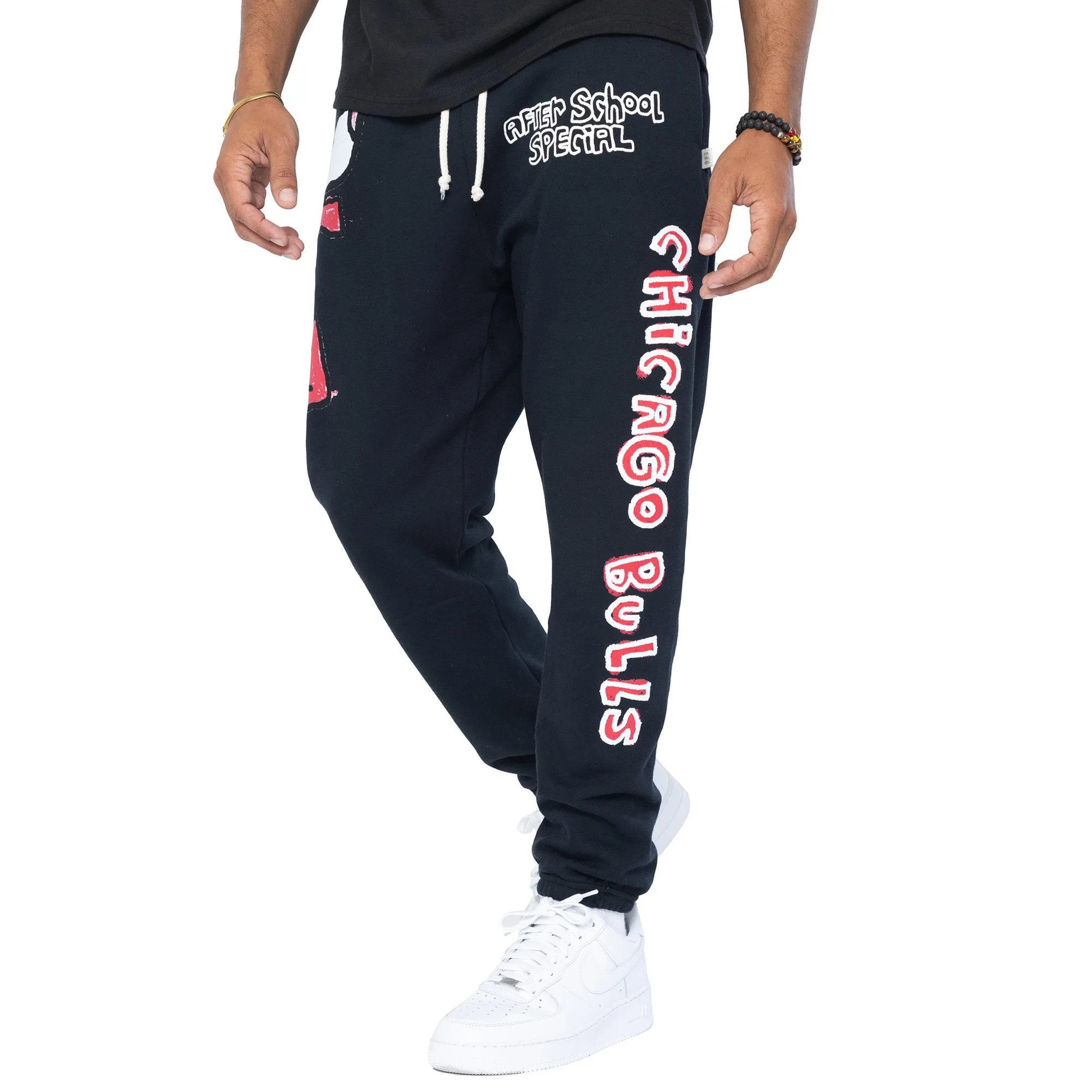 After School Special Bulls Sweat Pants 'Black'