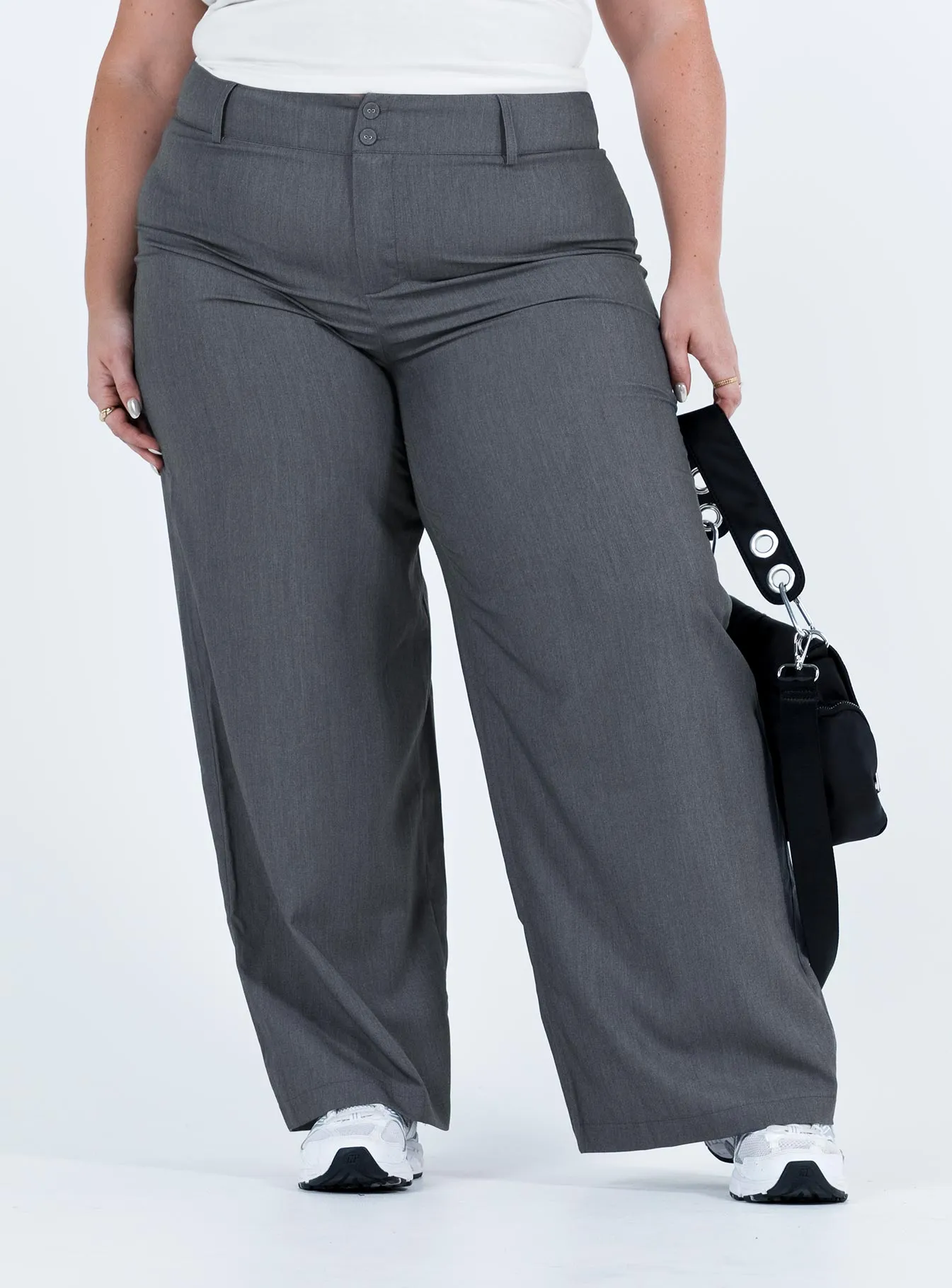 Alaina Pants Grey Curve