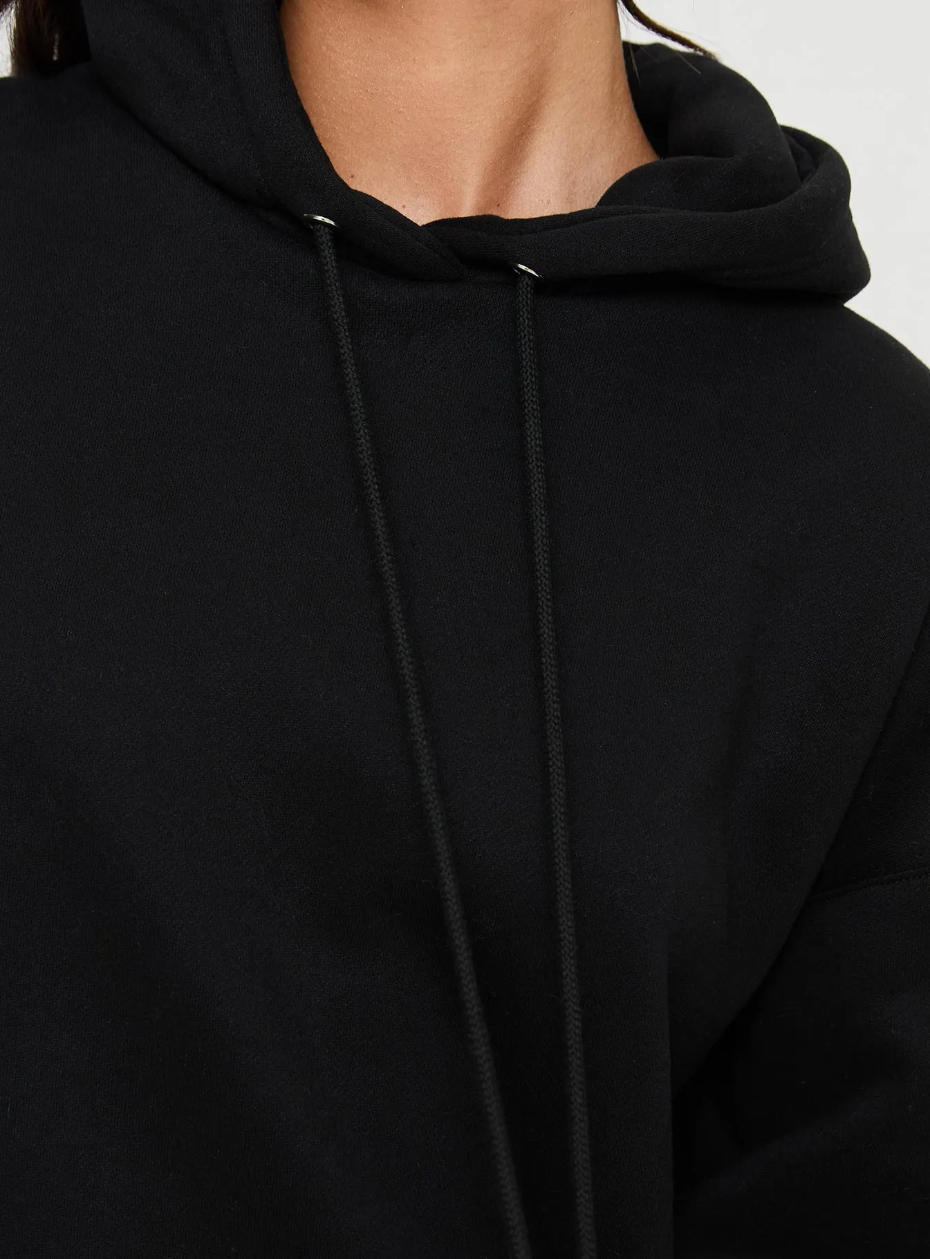 Alvon Hooded Sweatshirt Black