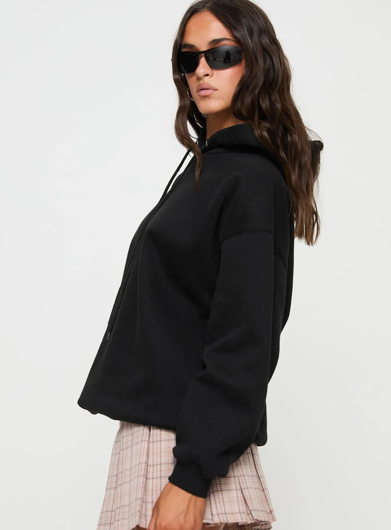 Alvon Hooded Sweatshirt Black