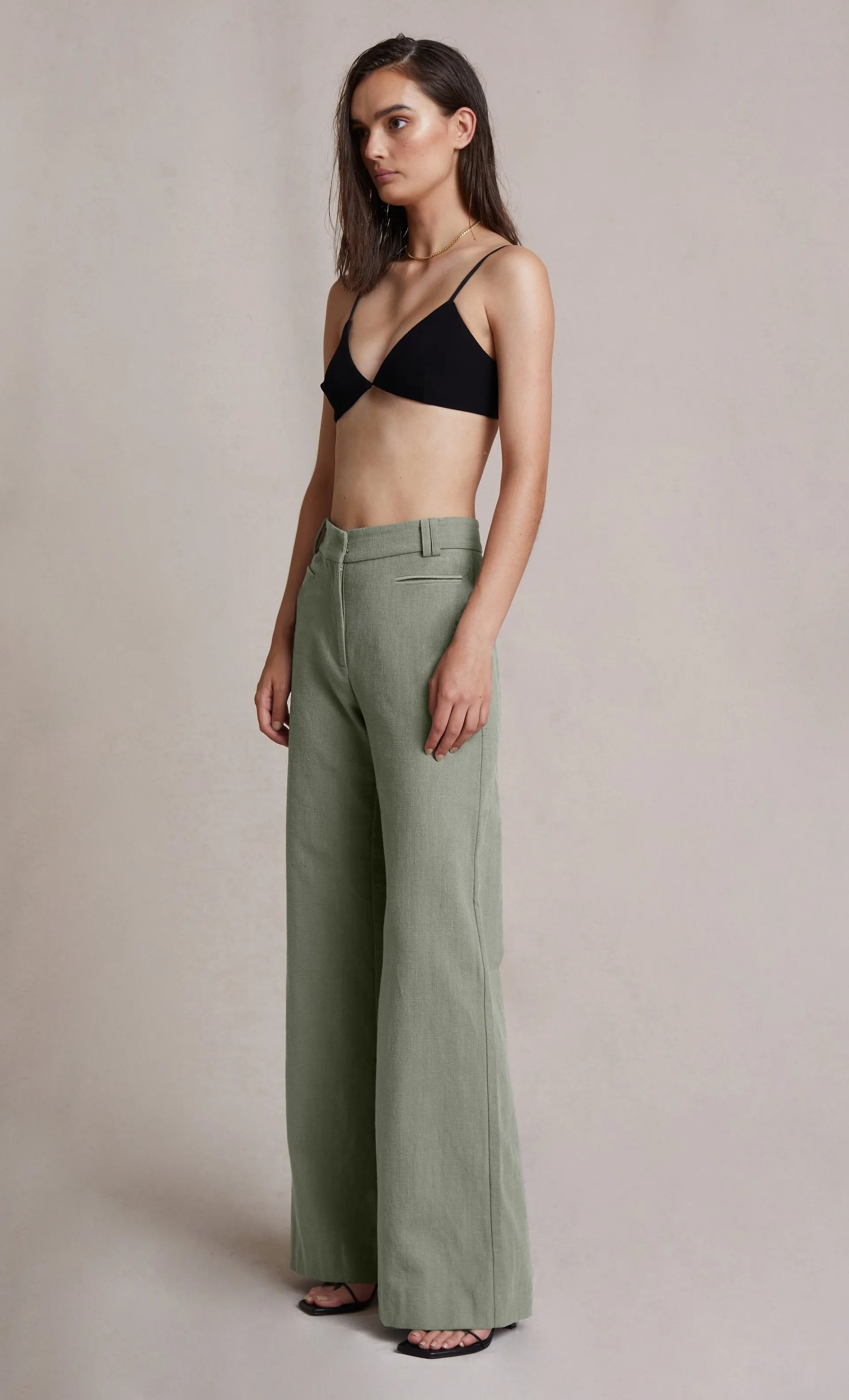 Anya Pant- Light Khaki