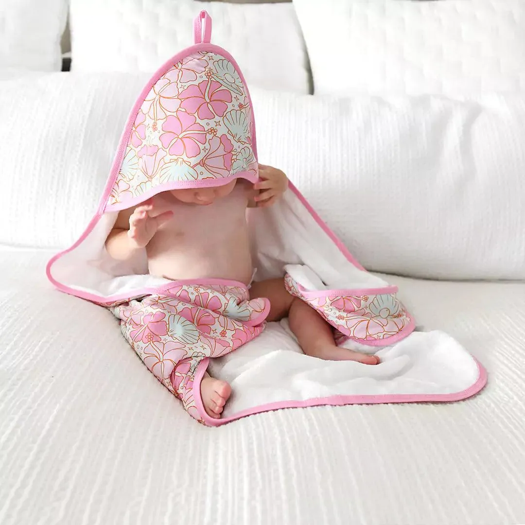 Arielle Plush Bamboo Hooded Towel