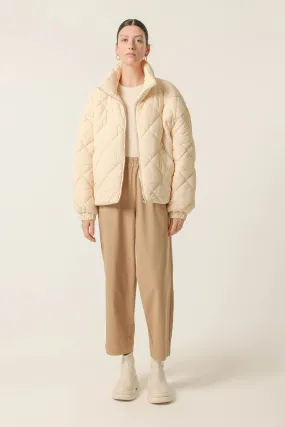 Asha Puffer Jacket- Wheat