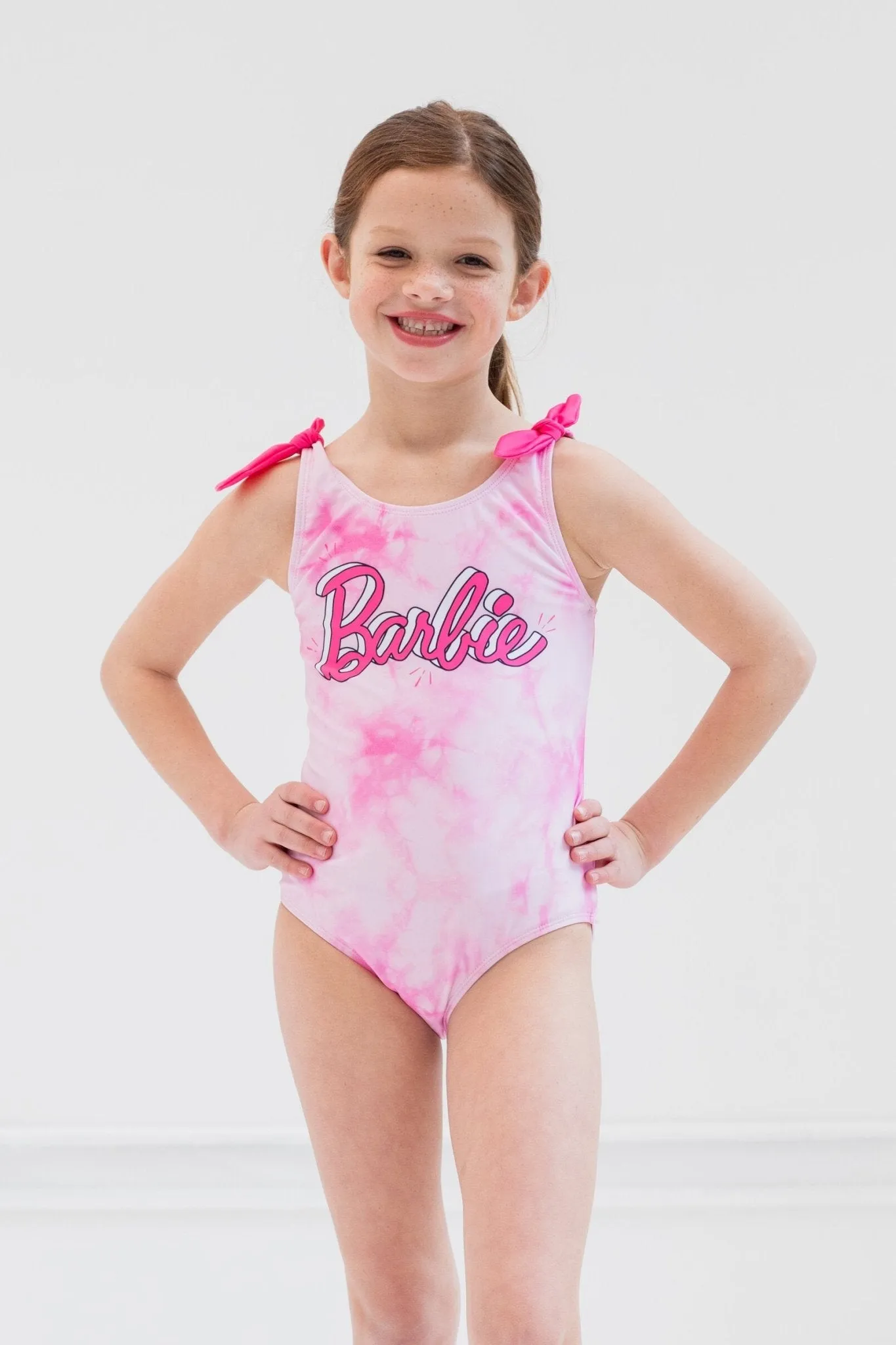 Barbie UPF 50  One Piece Bathing Suit