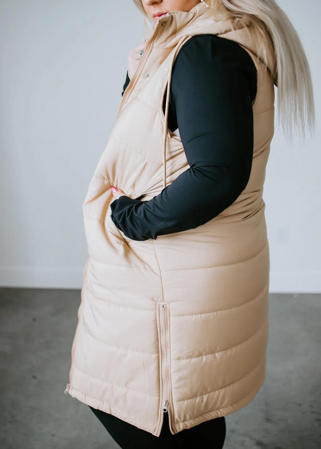 Berke Longline Puffer Vest