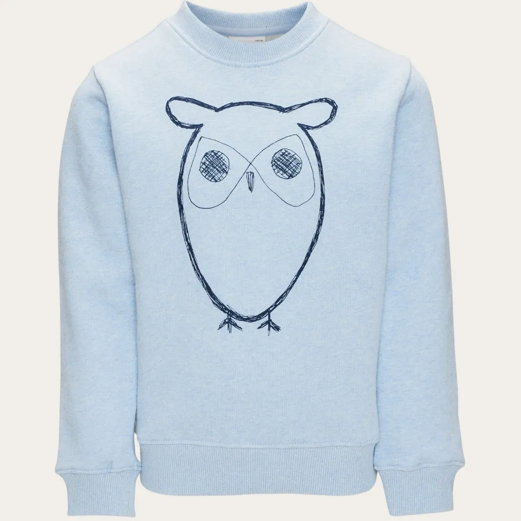 Big owl sweat - Sky way melange