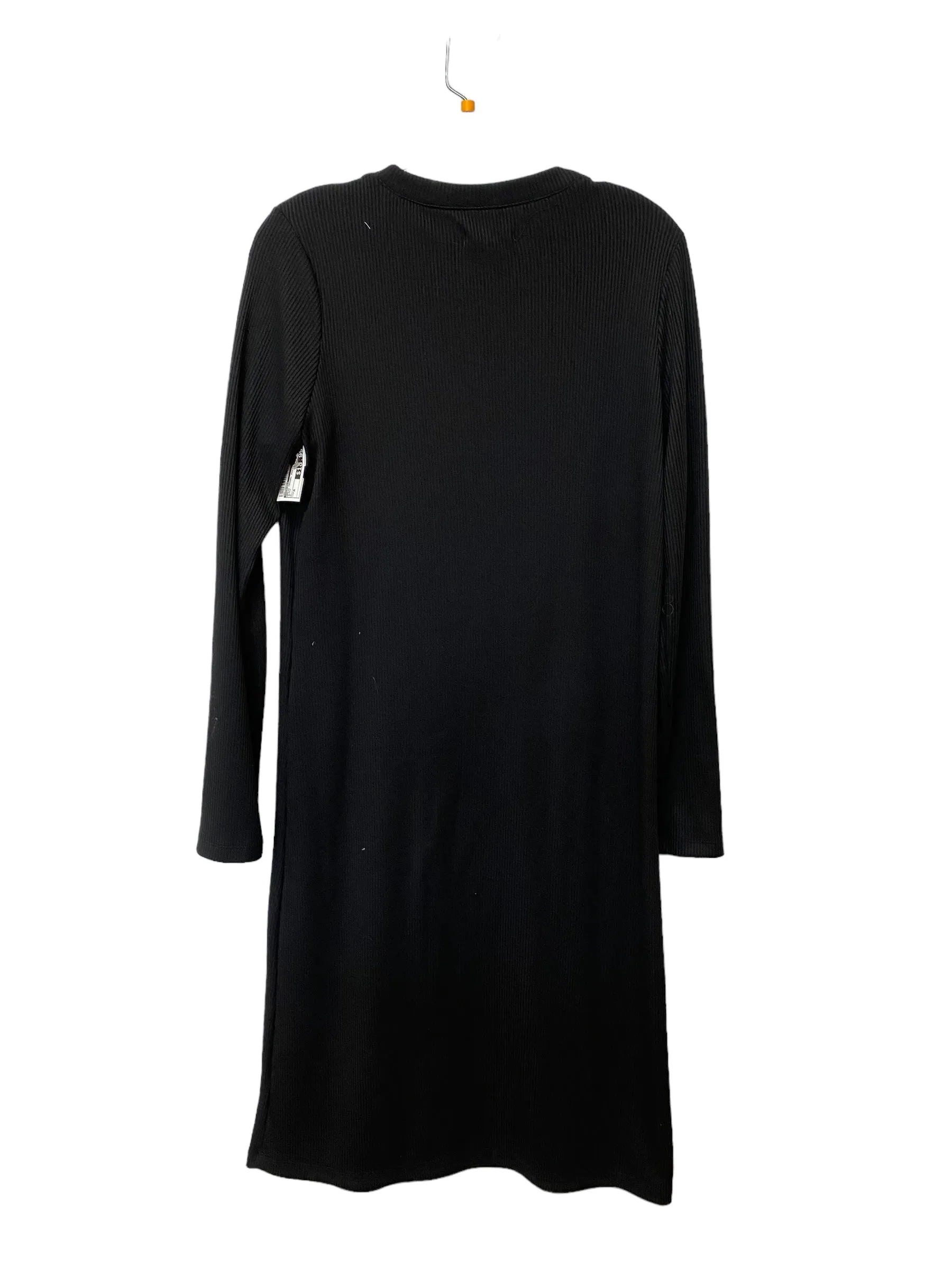 Black Dress Casual Maxi Madewell, Size M