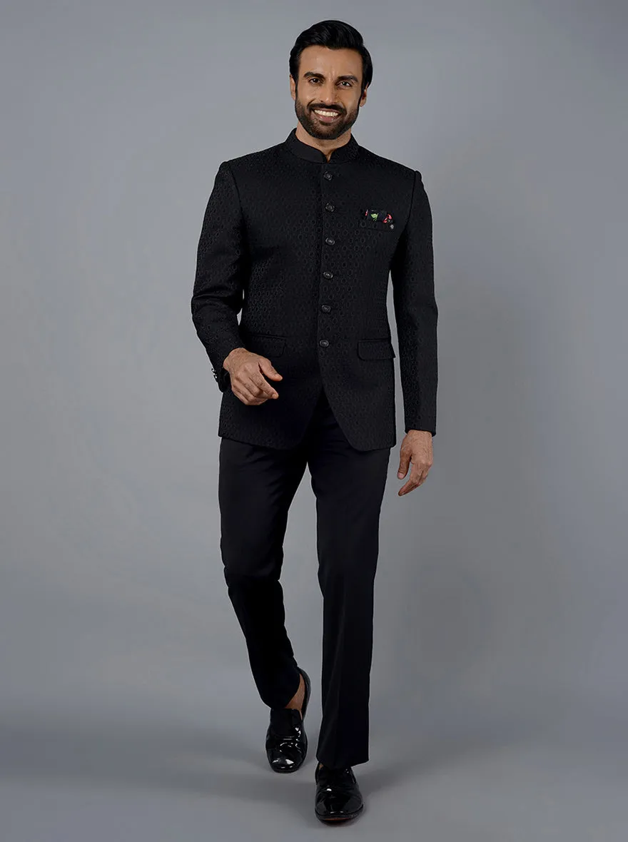 Black Jodhpuri Suit | JadeBlue