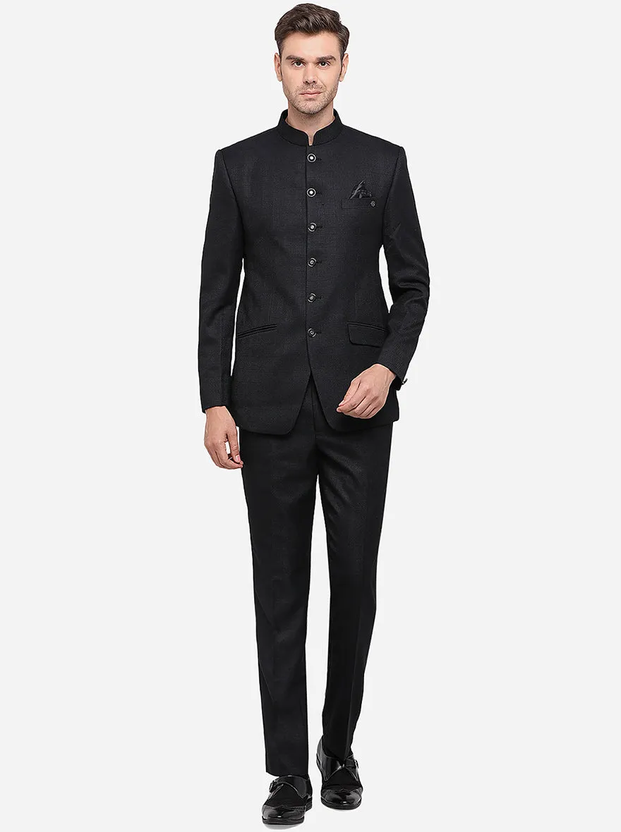 Black Jodhpuri Suit | JadeBlue