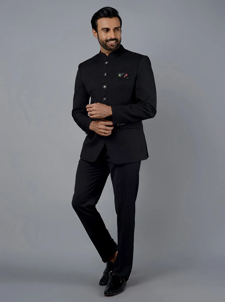 Black Jodhpuri Suit | JadeBlue