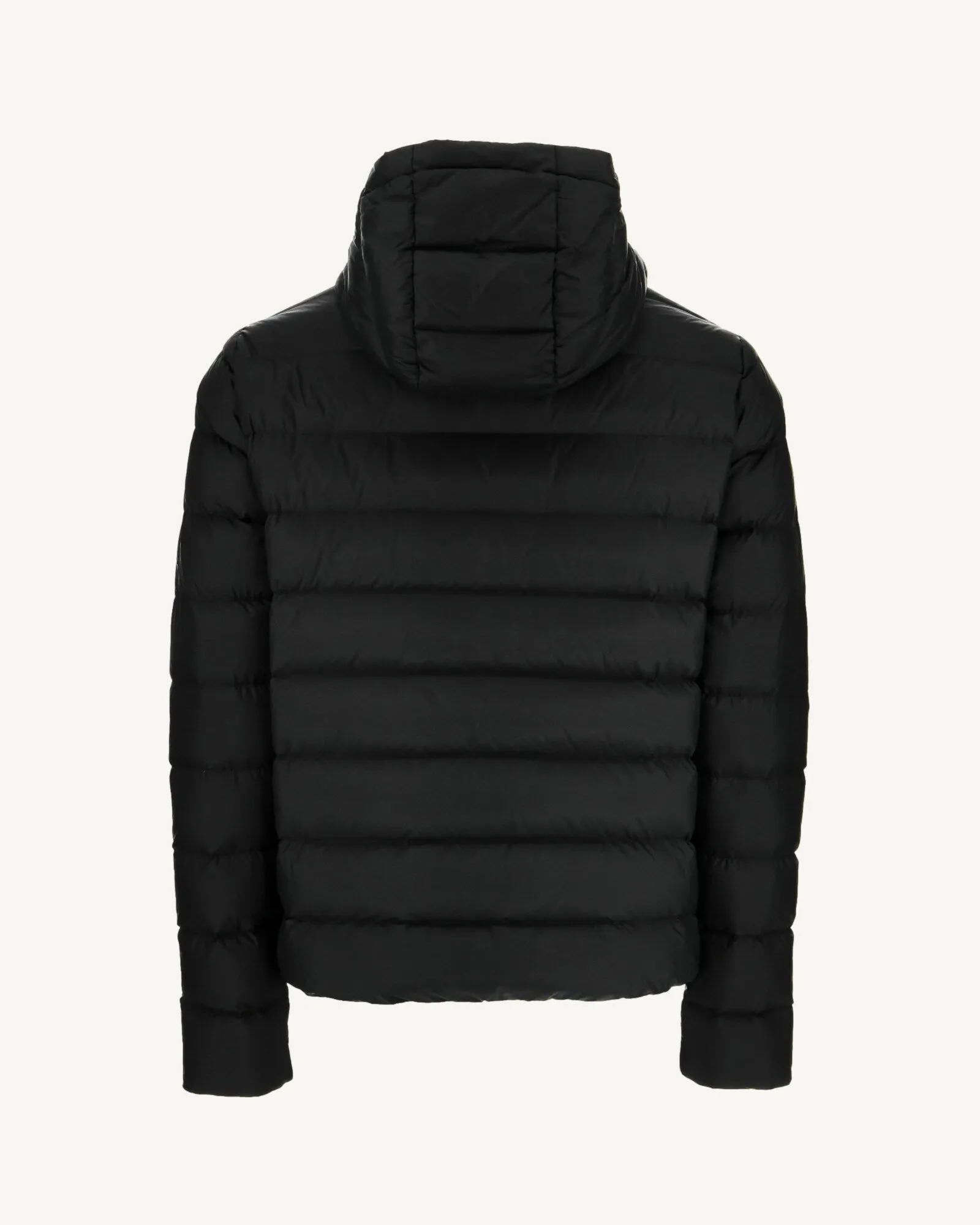 Black Jorge hooded puffer jacket