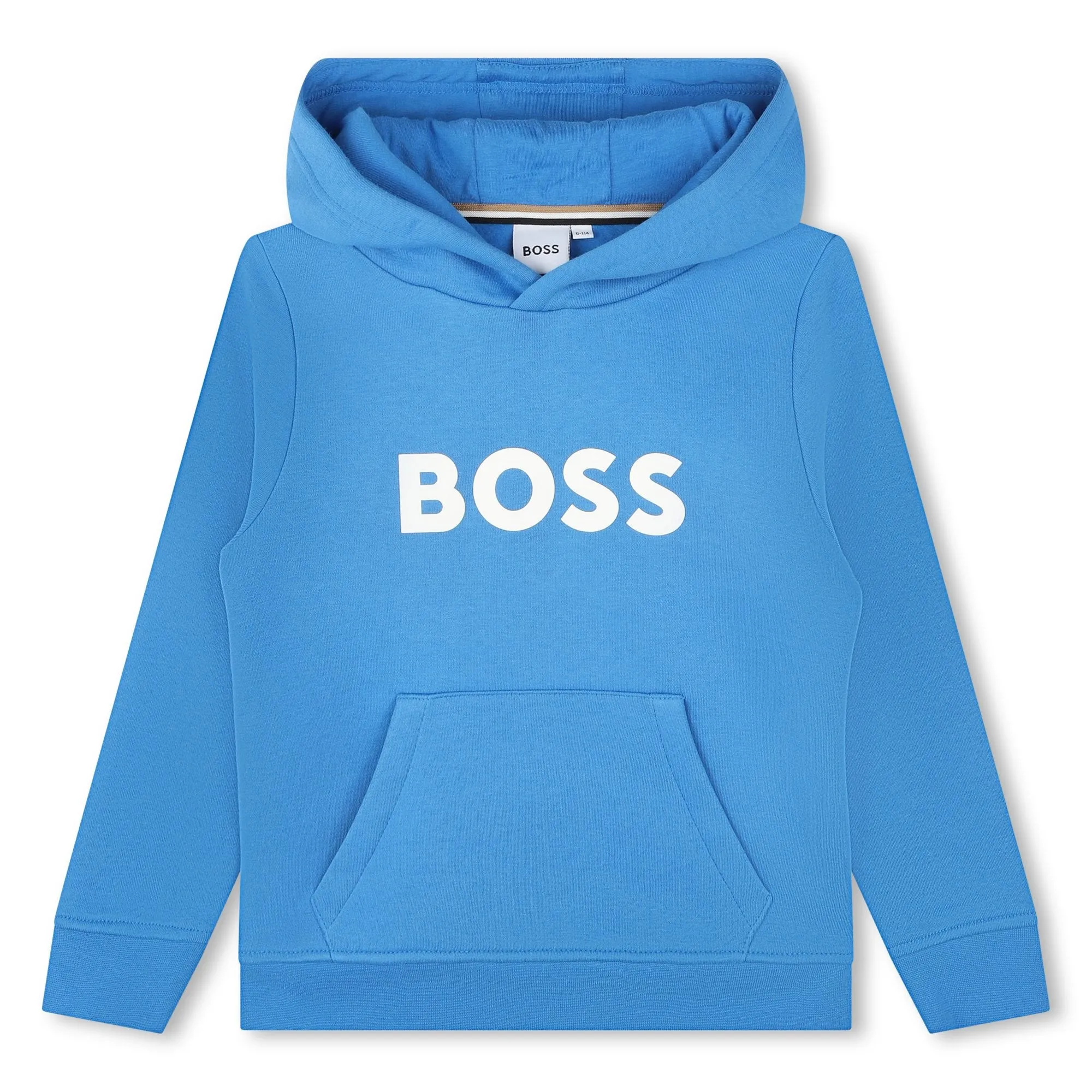 Blue Logo Hooded Sweatshirt