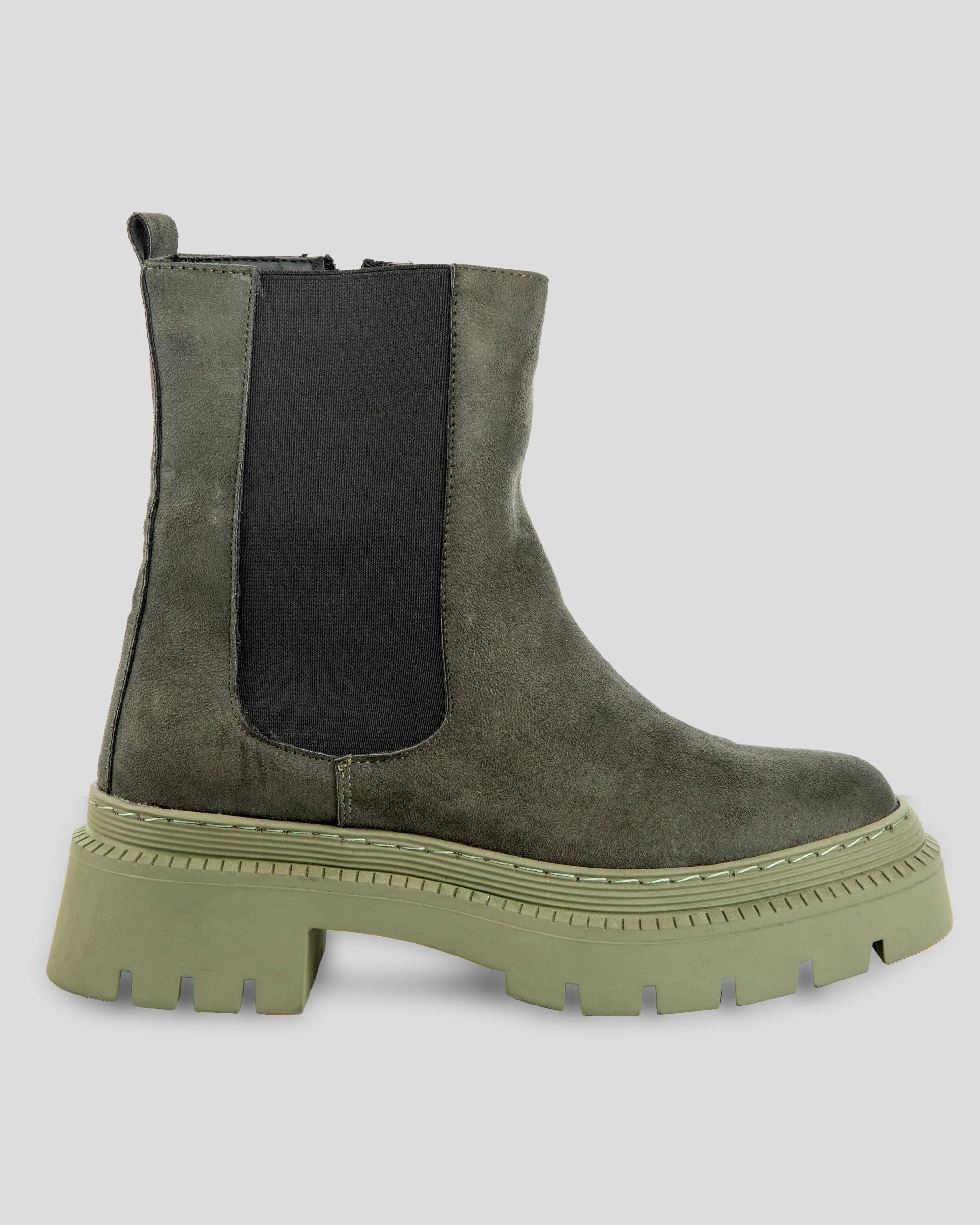 Botas Chelsea Khaki