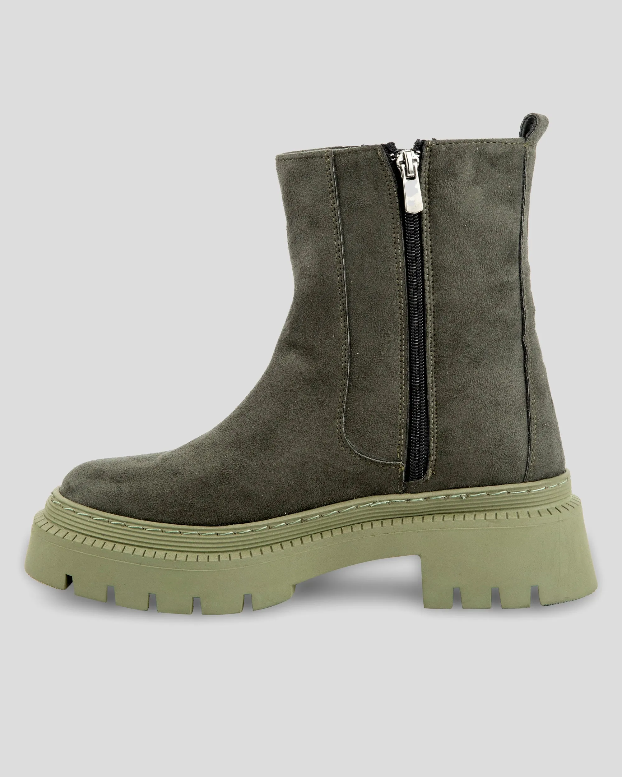 Botas Chelsea Khaki