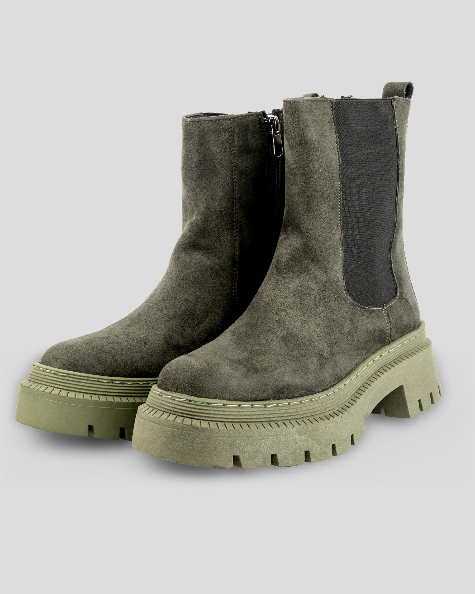 Botas Chelsea Khaki