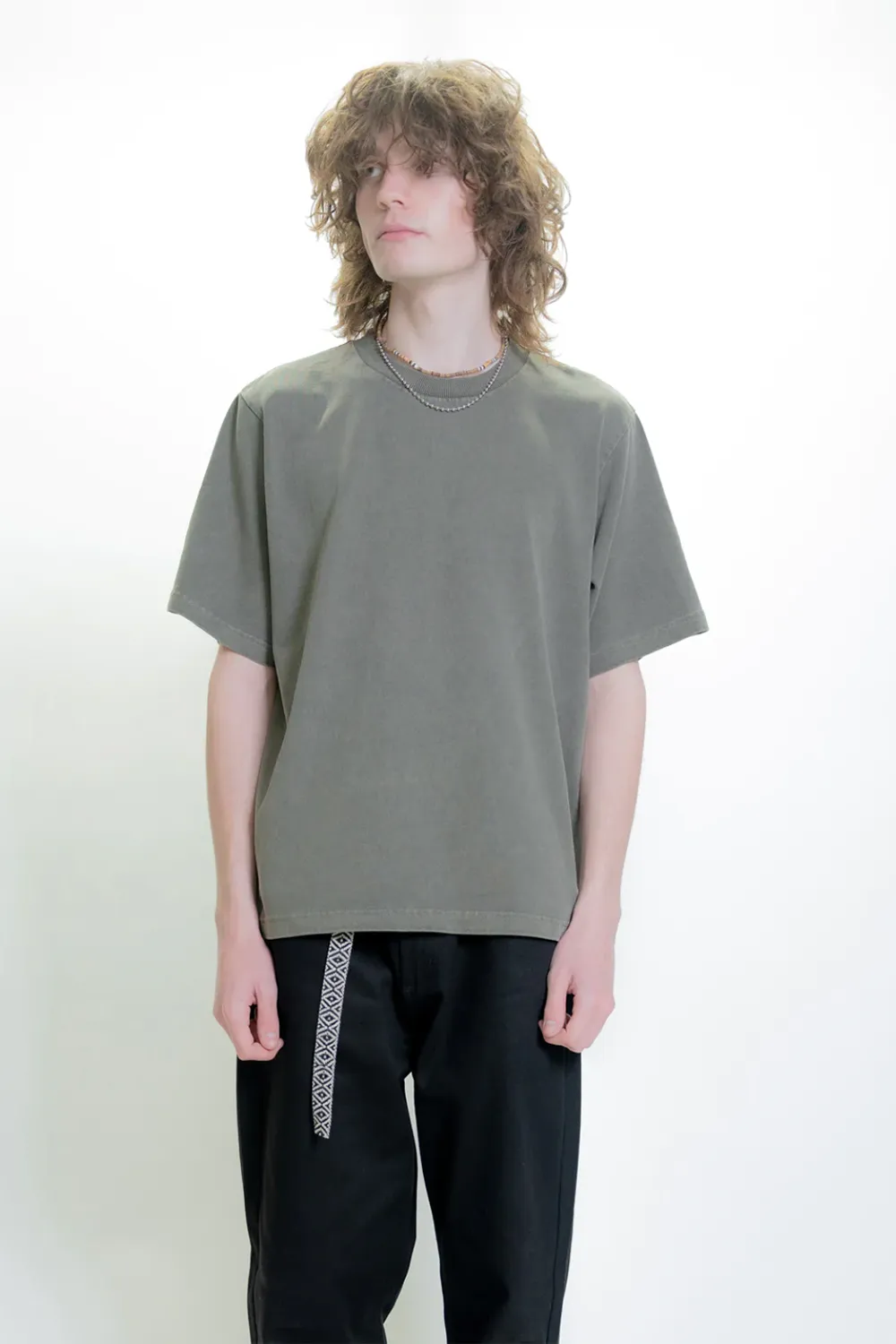 Boxy Tee | Khaki