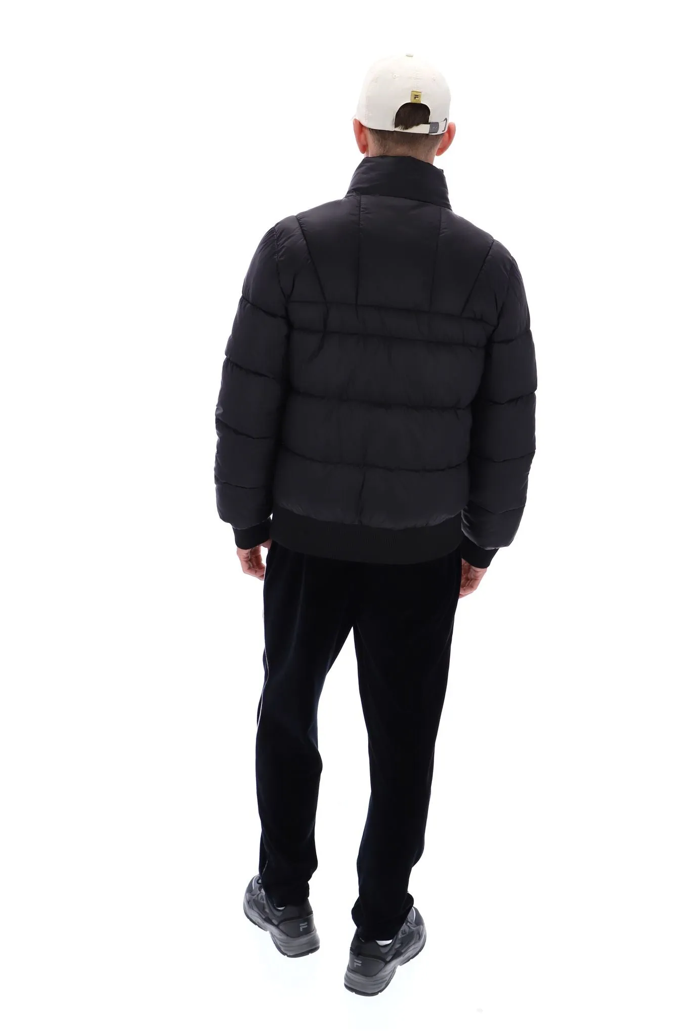 Brando High Shine Puffer Jacket