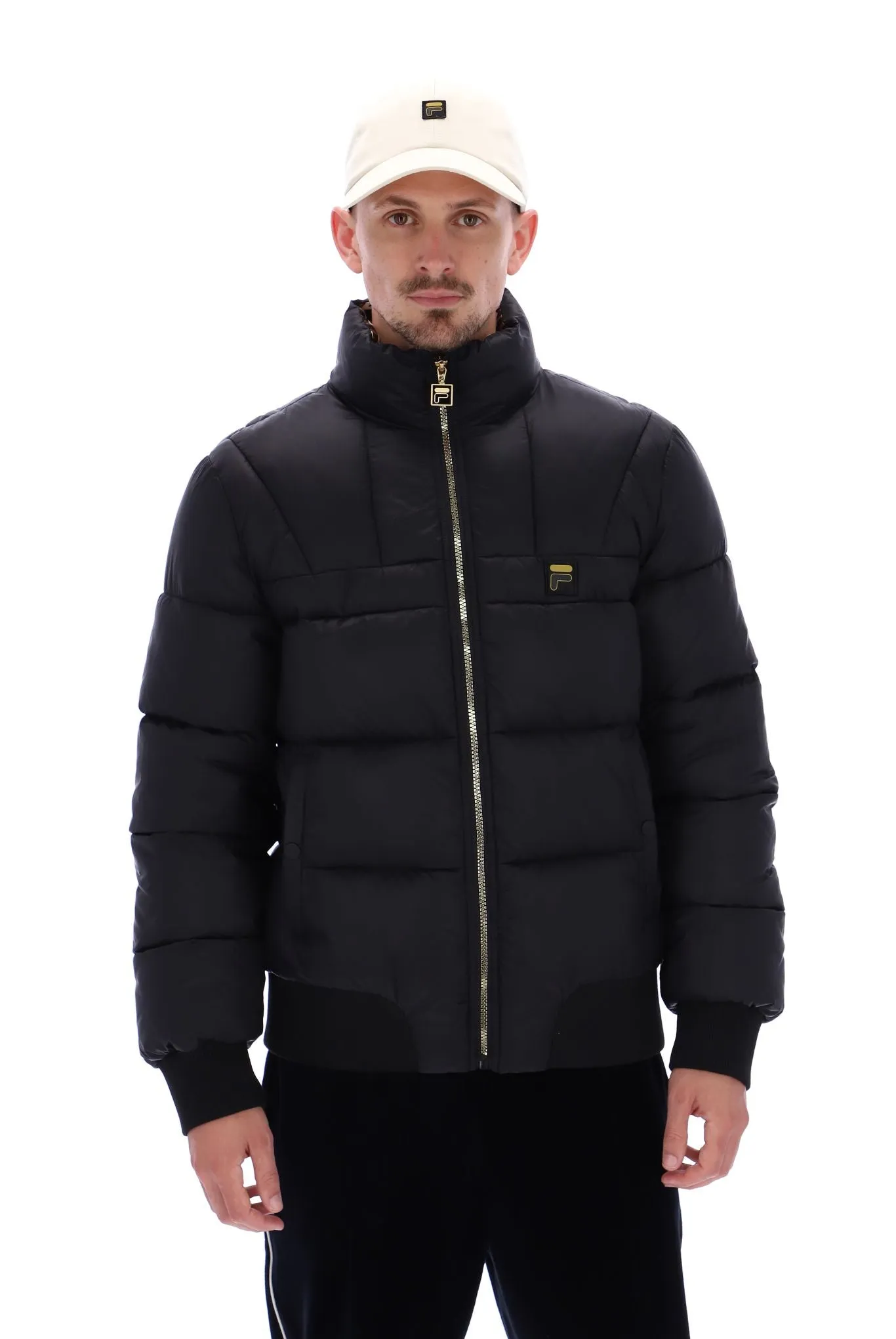 Brando High Shine Puffer Jacket