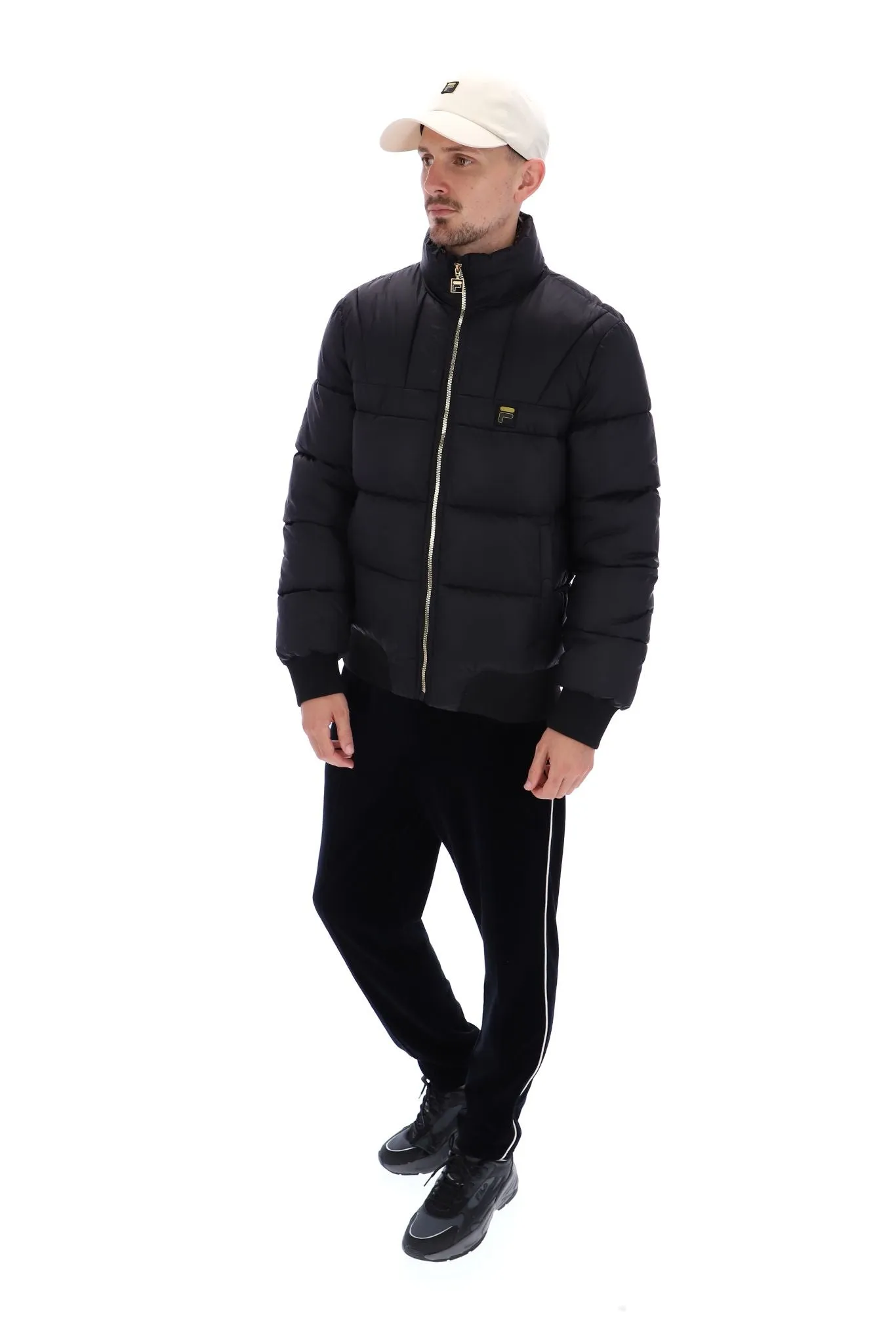 Brando High Shine Puffer Jacket