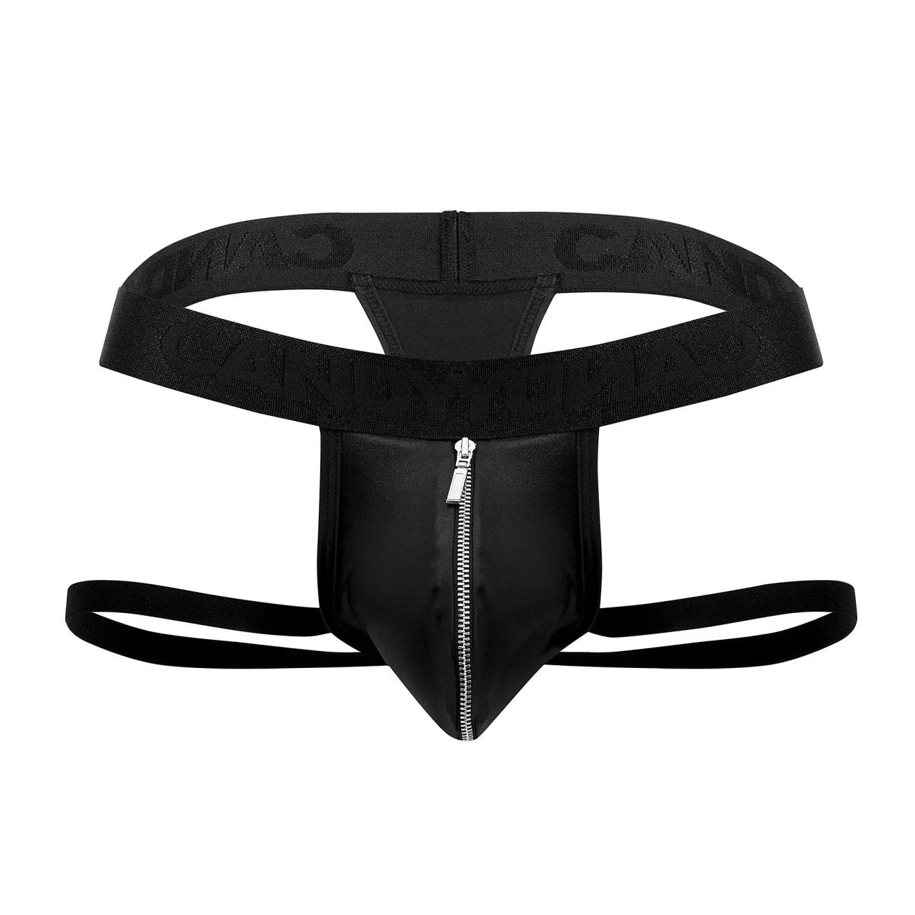 CandyMan 99608 Zipper Jockstrap Color Black