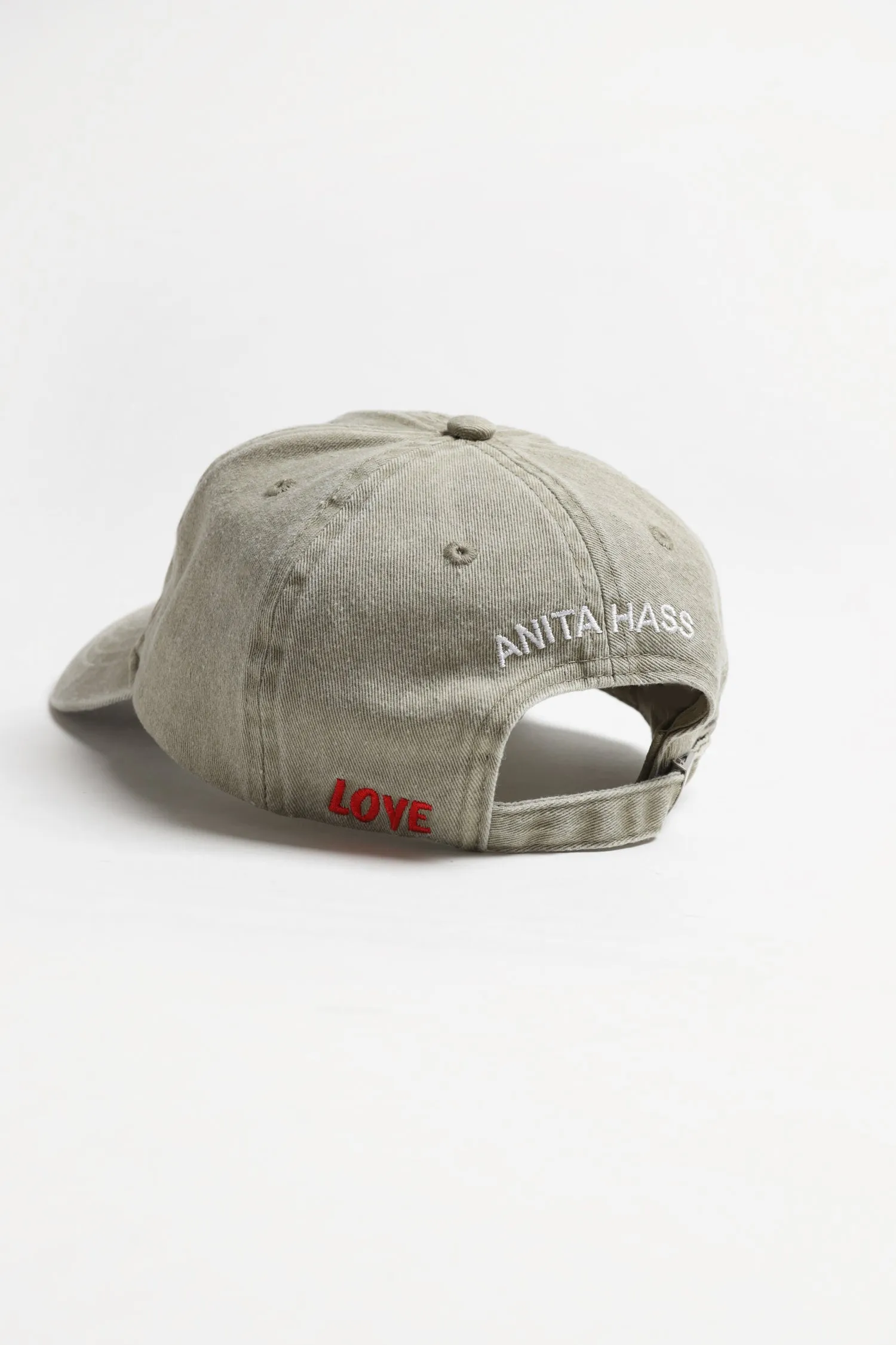 Cap 'Amour' in Washed Khaki