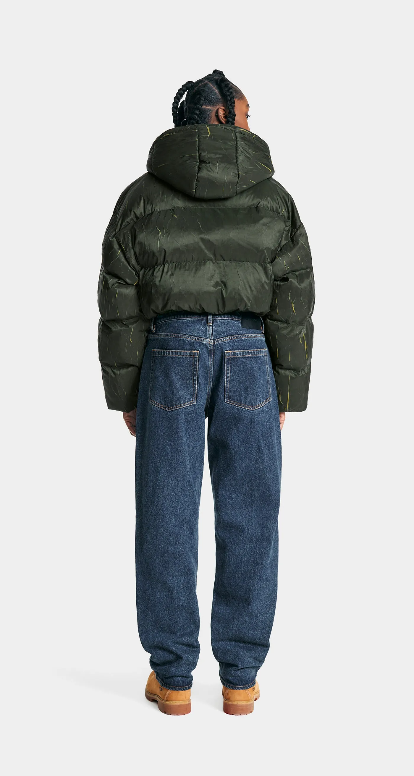 Cardamon Green Jorja Puffer Jacket