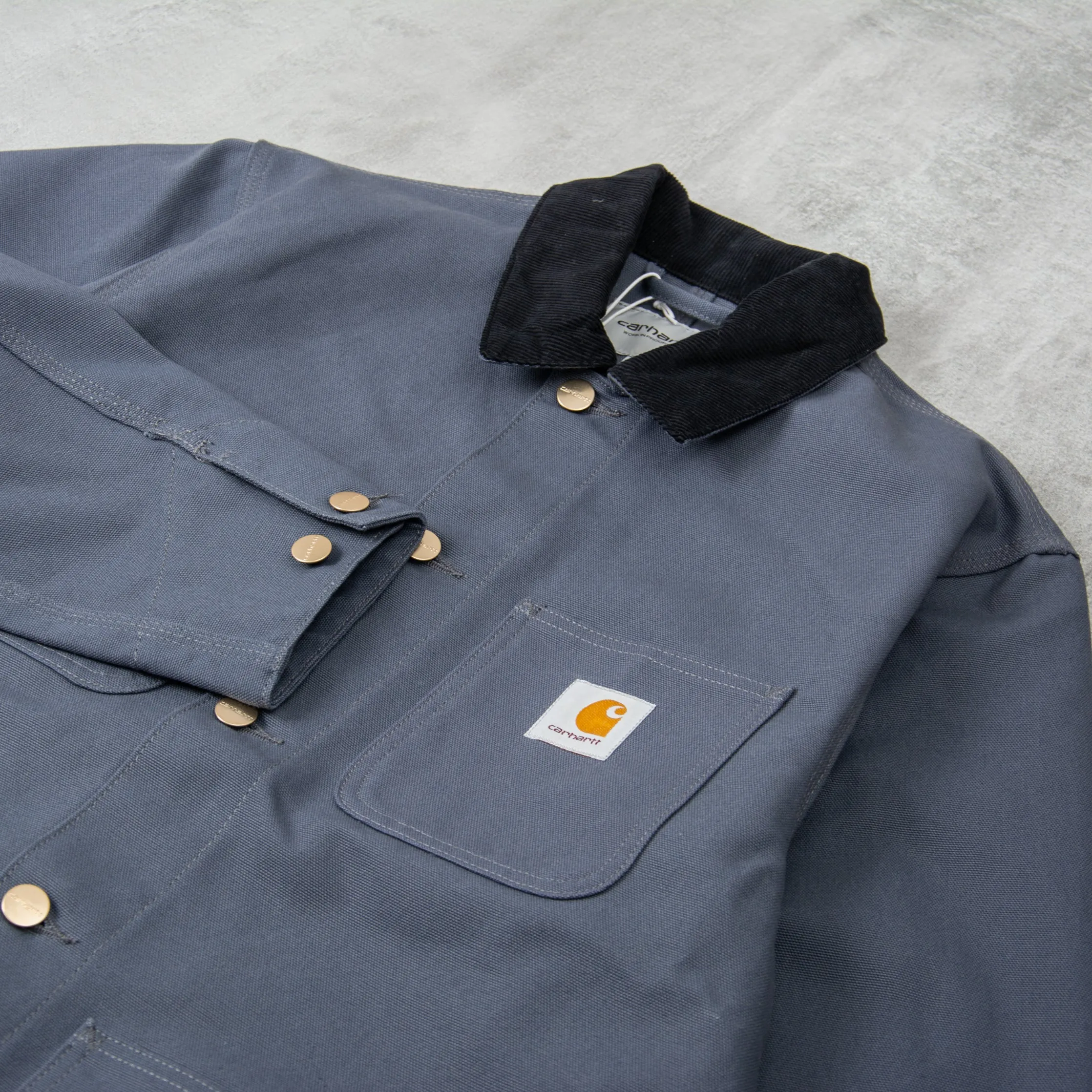 Carhartt WIP Michigan Coat Rigid  - Zeus / Black Rigid