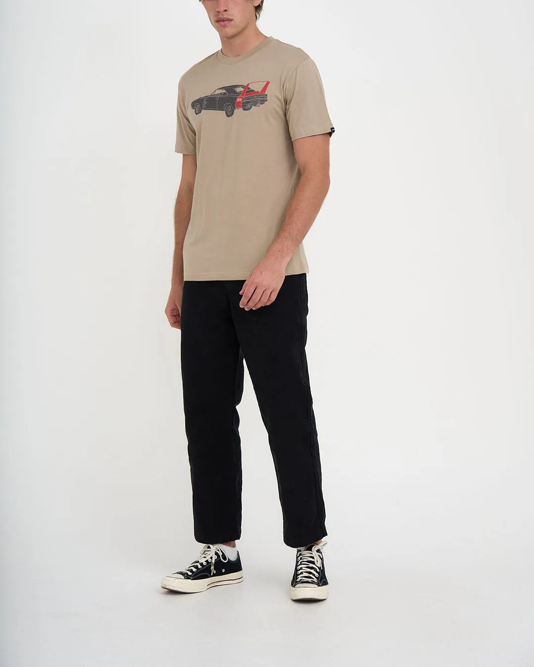 CHARGER TEE - KHAKI