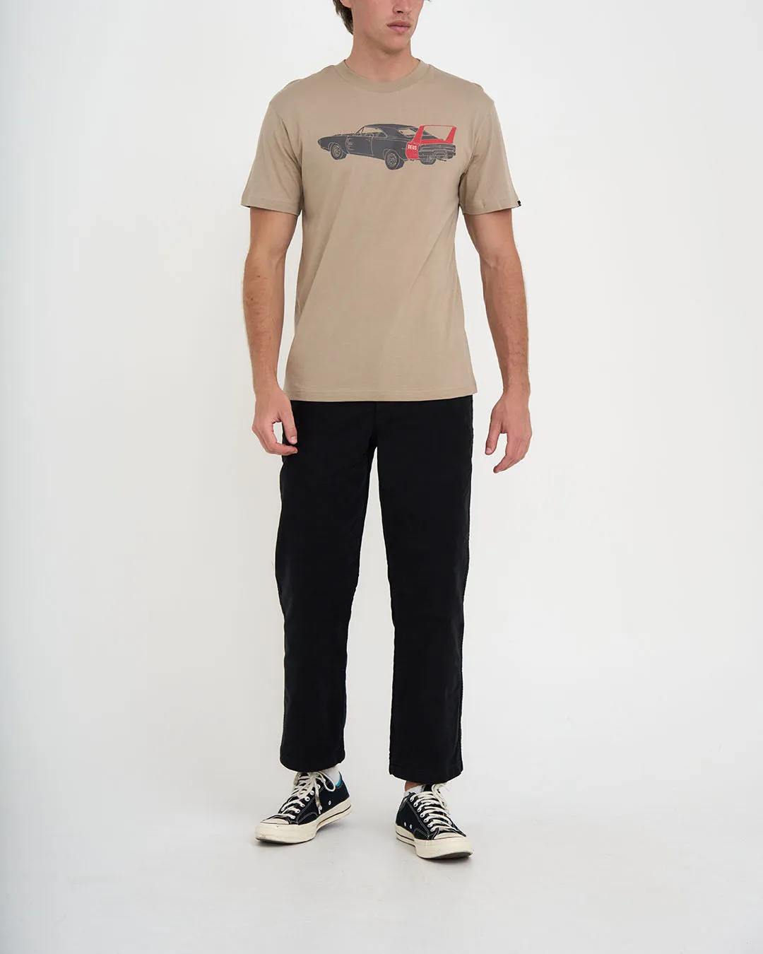 CHARGER TEE - KHAKI