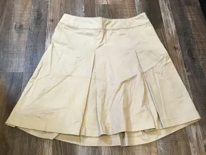 Cherokee Uniform Khaki Pleated Skirt Girls size 3 NWOT