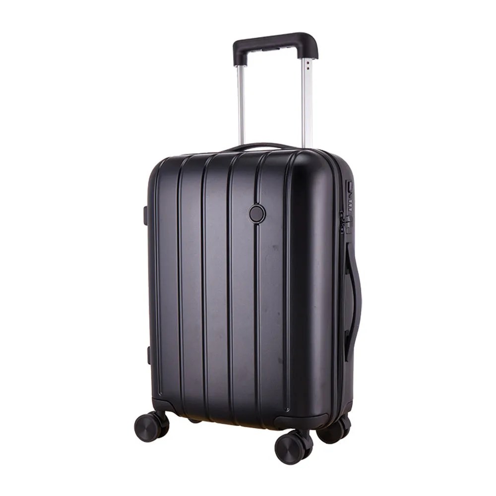 Claxton Zipper Spinner Hardshell Luggage Carry-on 20"