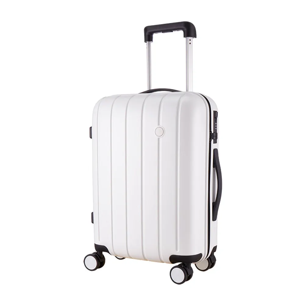 Claxton Zipper Spinner Hardshell Luggage Carry-on 20"