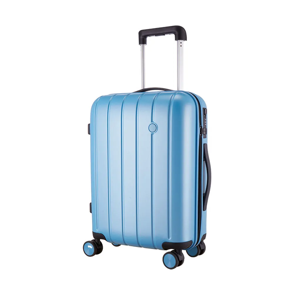 Claxton Zipper Spinner Hardshell Luggage Carry-on 20"