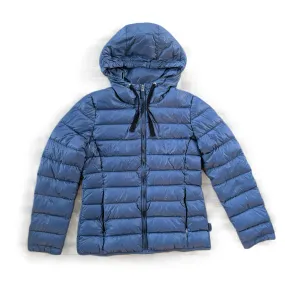 Coat Puffer & Quilted By Calvin Klein In Blue, Size: Xs