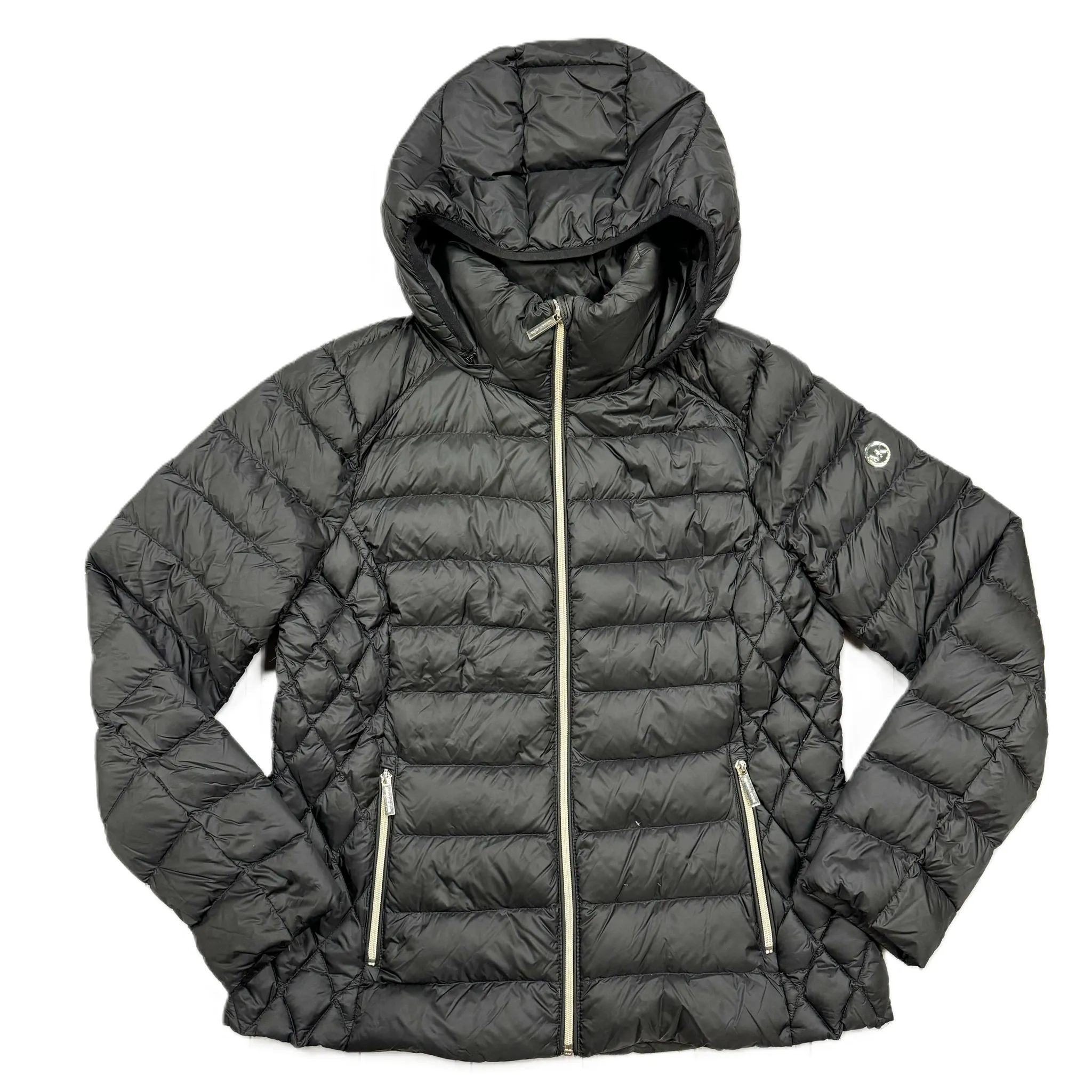 Coat Puffer & Quilted By Michael By Michael Kors In Black, Size: Xl