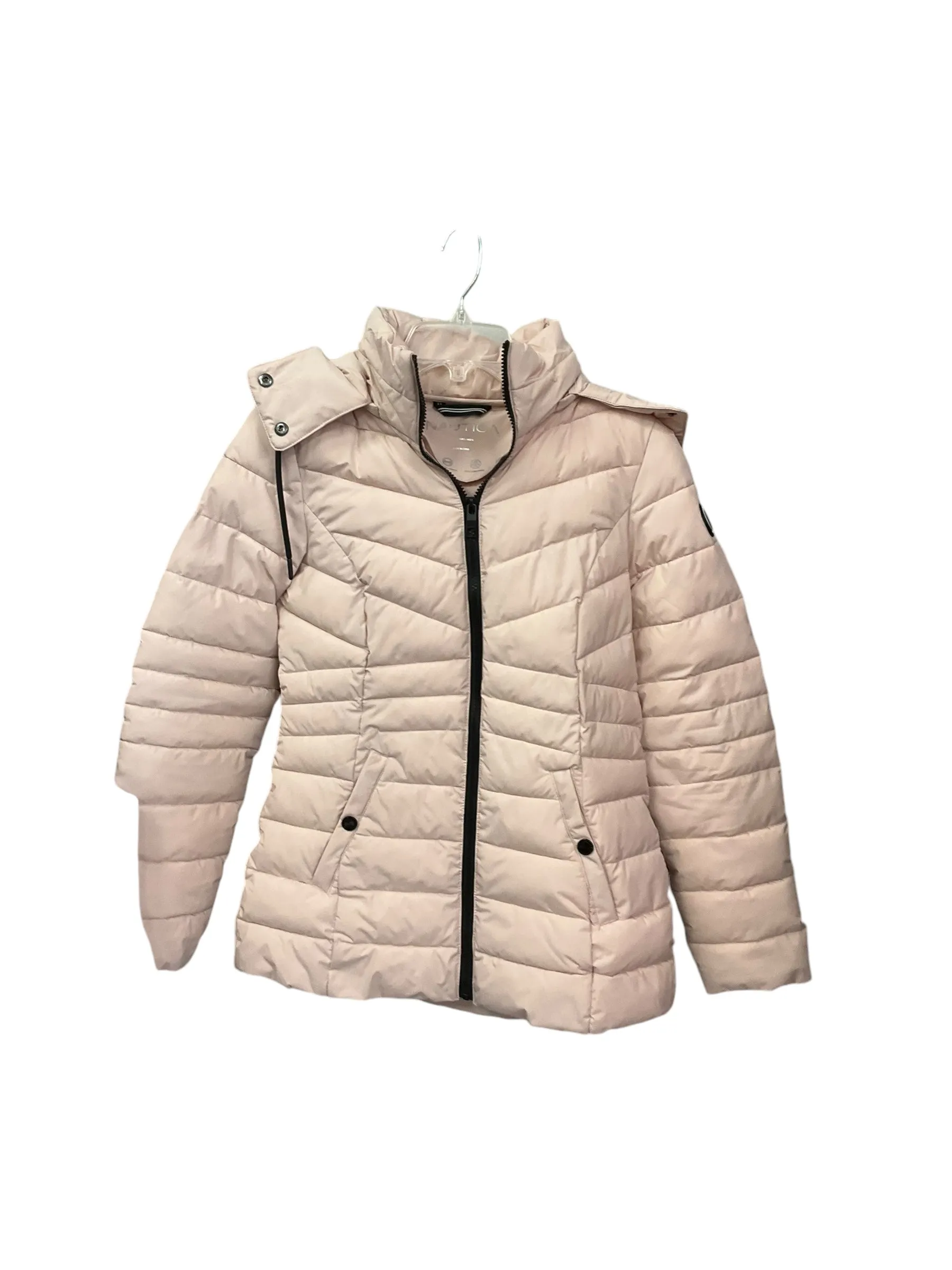 Coat Puffer & Quilted By Nautica In Pink, Size: Xs